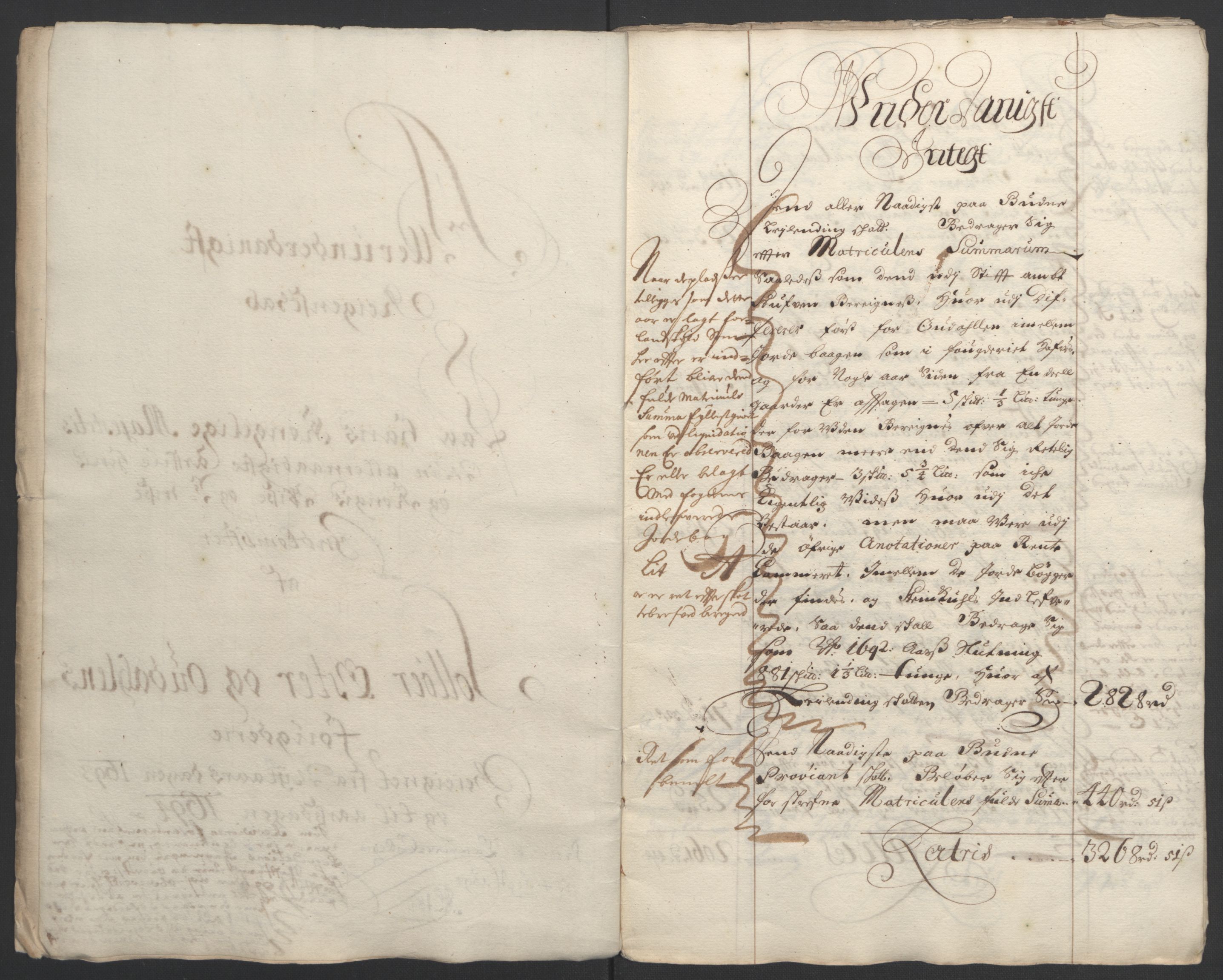 Rentekammeret inntil 1814, Reviderte regnskaper, Fogderegnskap, AV/RA-EA-4092/R13/L0831: Fogderegnskap Solør, Odal og Østerdal, 1693, p. 11