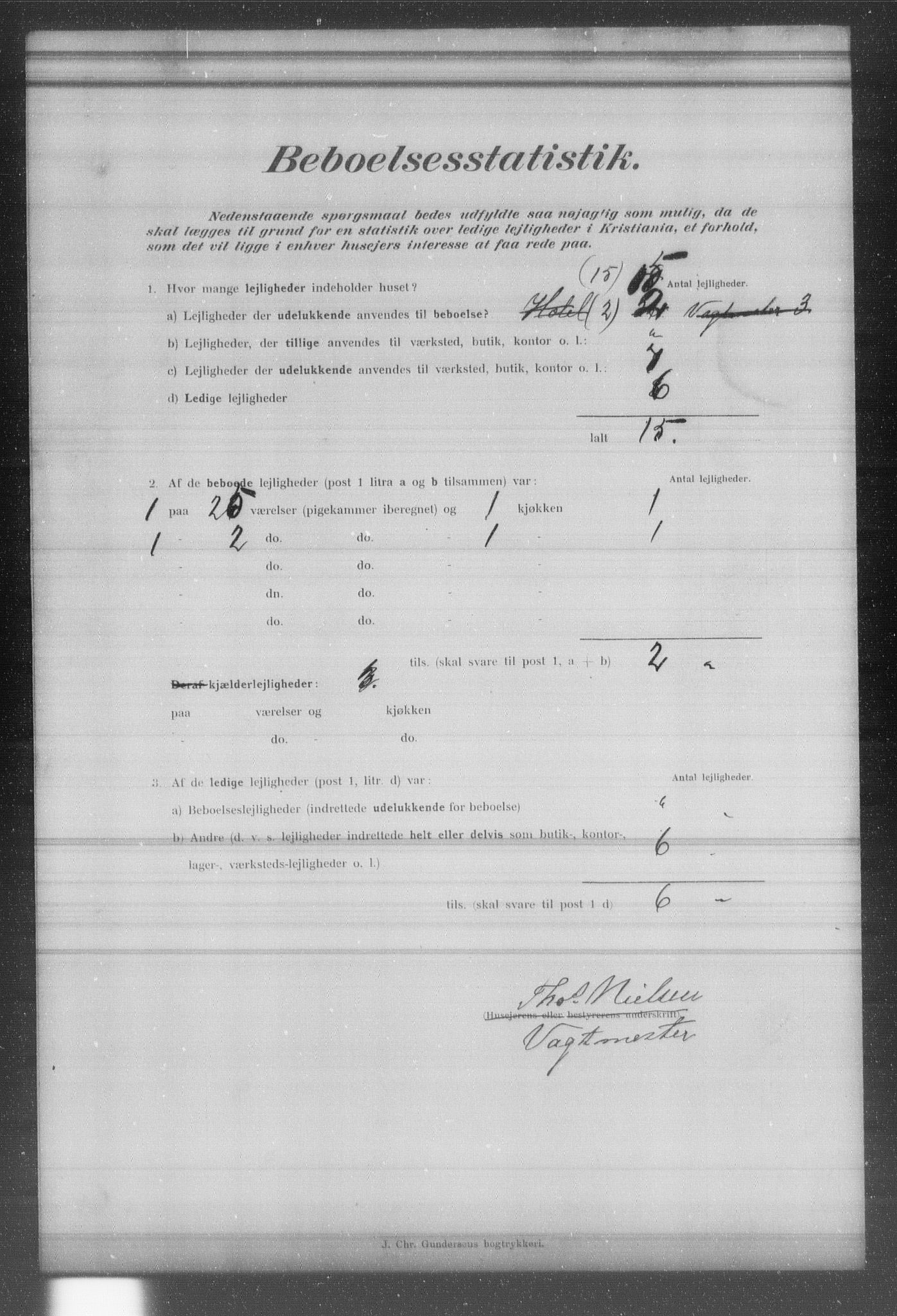 OBA, Municipal Census 1902 for Kristiania, 1902, p. 21107