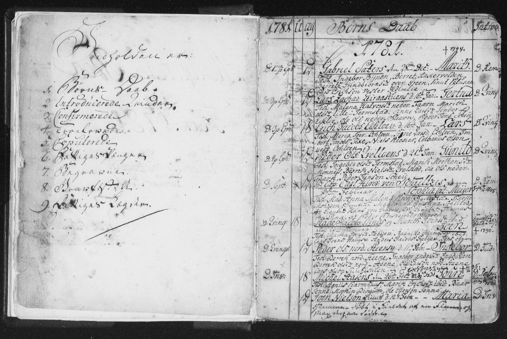 Ministerialprotokoller, klokkerbøker og fødselsregistre - Nord-Trøndelag, SAT/A-1458/723/L0232: Parish register (official) no. 723A03, 1781-1804, p. 1