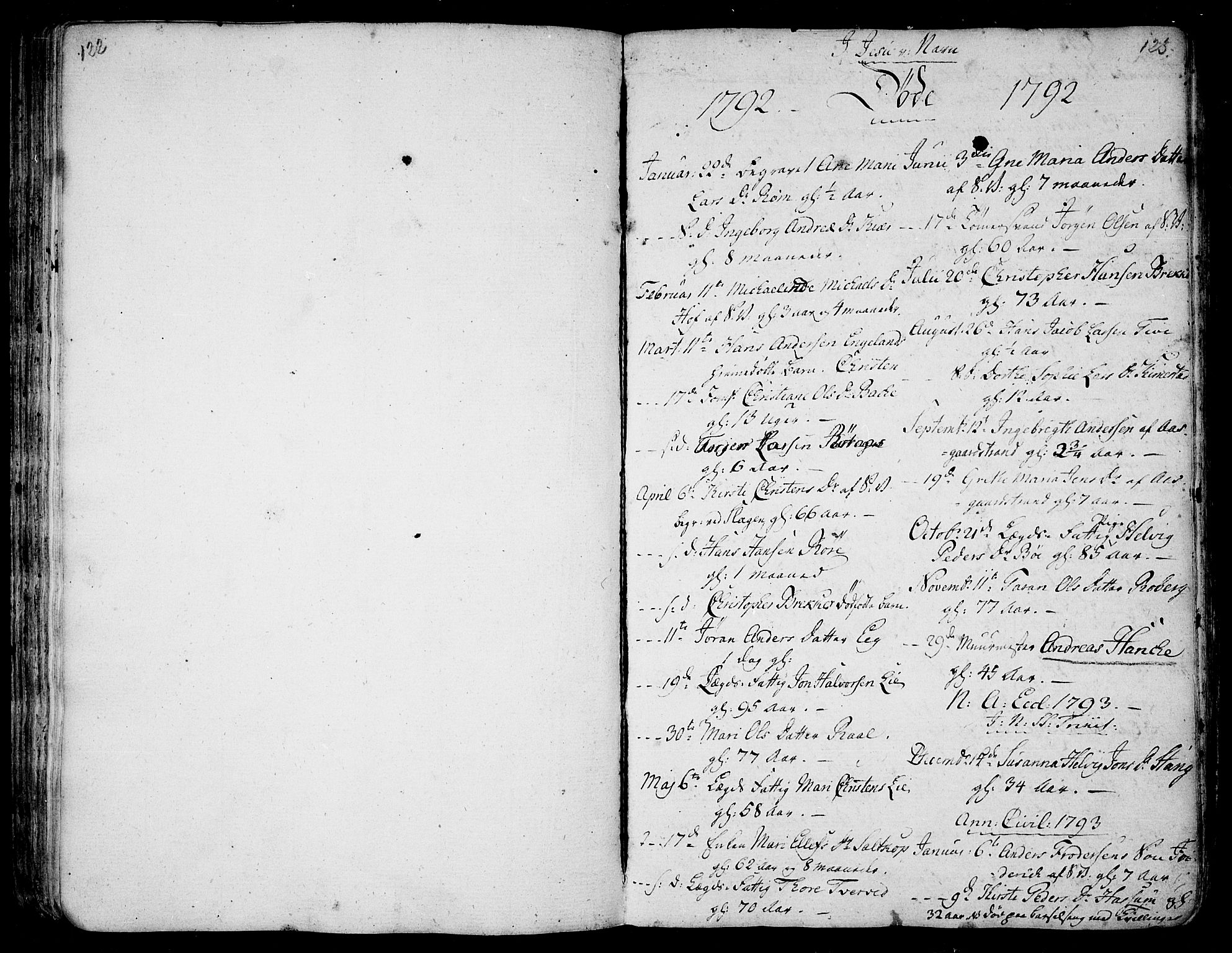 Sem kirkebøker, SAKO/A-5/F/Fb/L0003: Parish register (official) no. II 3, 1792-1814, p. 122-123