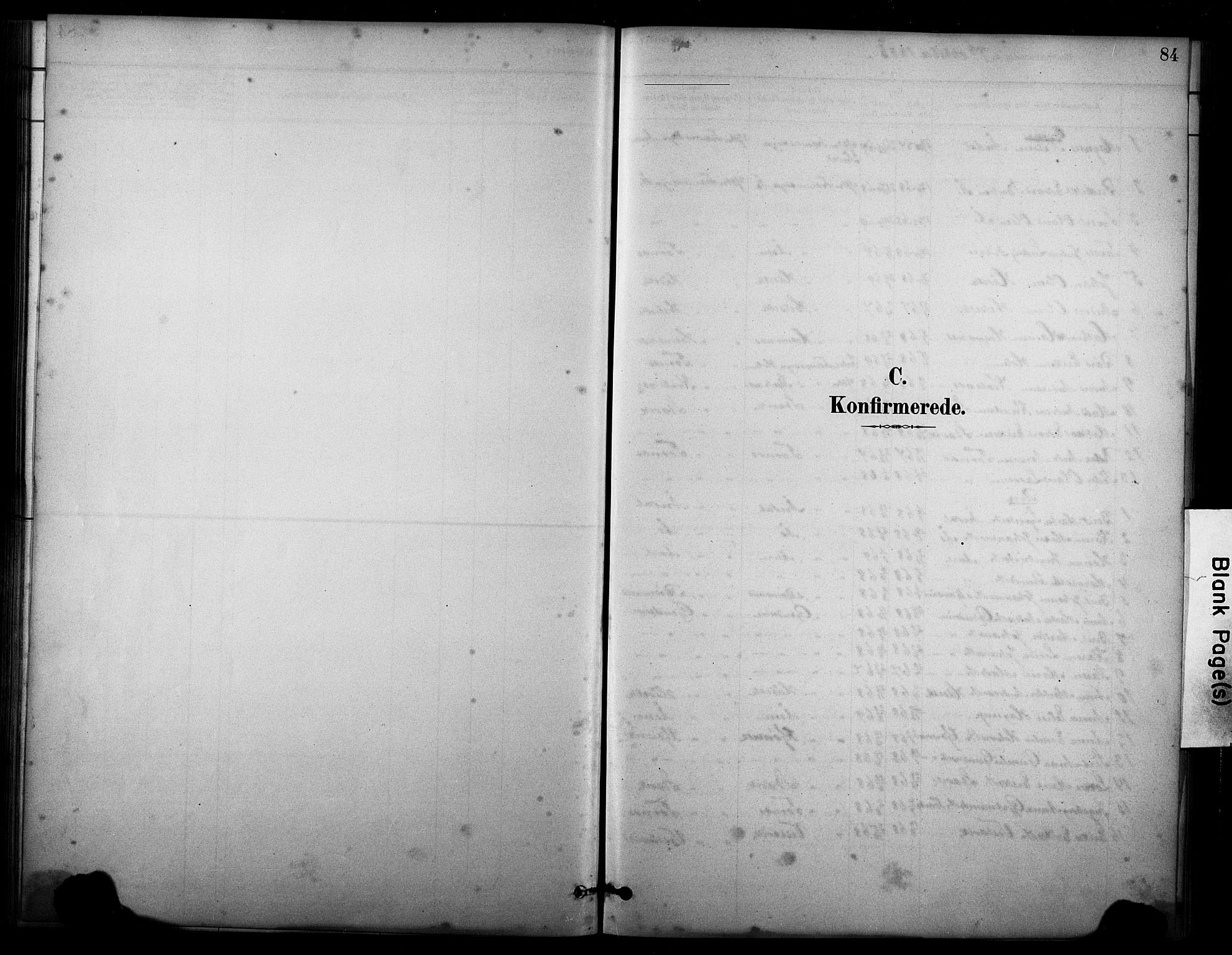 Ministerialprotokoller, klokkerbøker og fødselsregistre - Møre og Romsdal, SAT/A-1454/565/L0755: Parish register (copy) no. 565C04, 1883-1903, p. 84