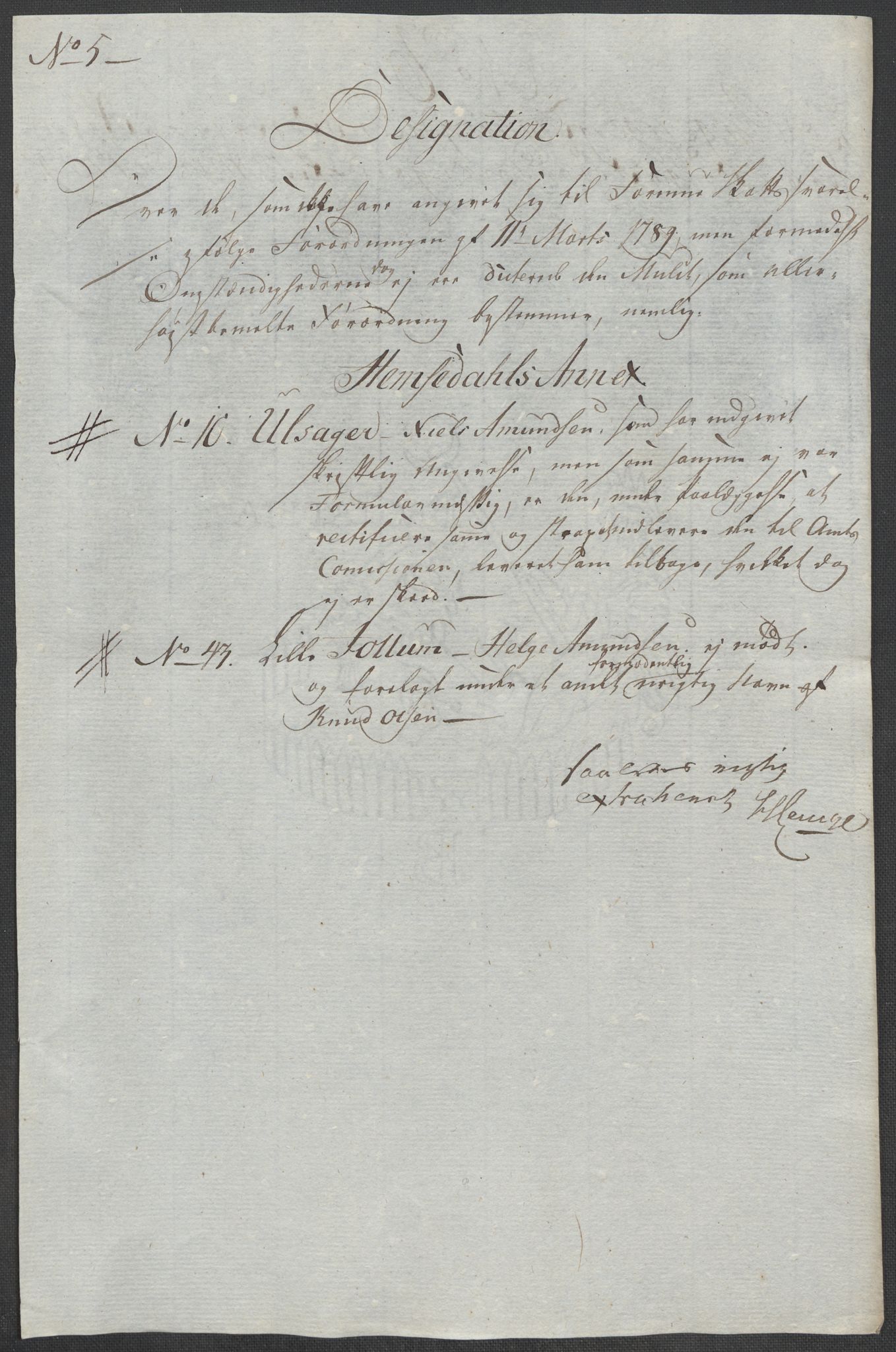 Rentekammeret inntil 1814, Reviderte regnskaper, Mindre regnskaper, AV/RA-EA-4068/Rf/Rfe/L0036: Rakkestad, Heggen og Frøland fogderi, Ringerike og Hallingdal fogderi, 1789, p. 135