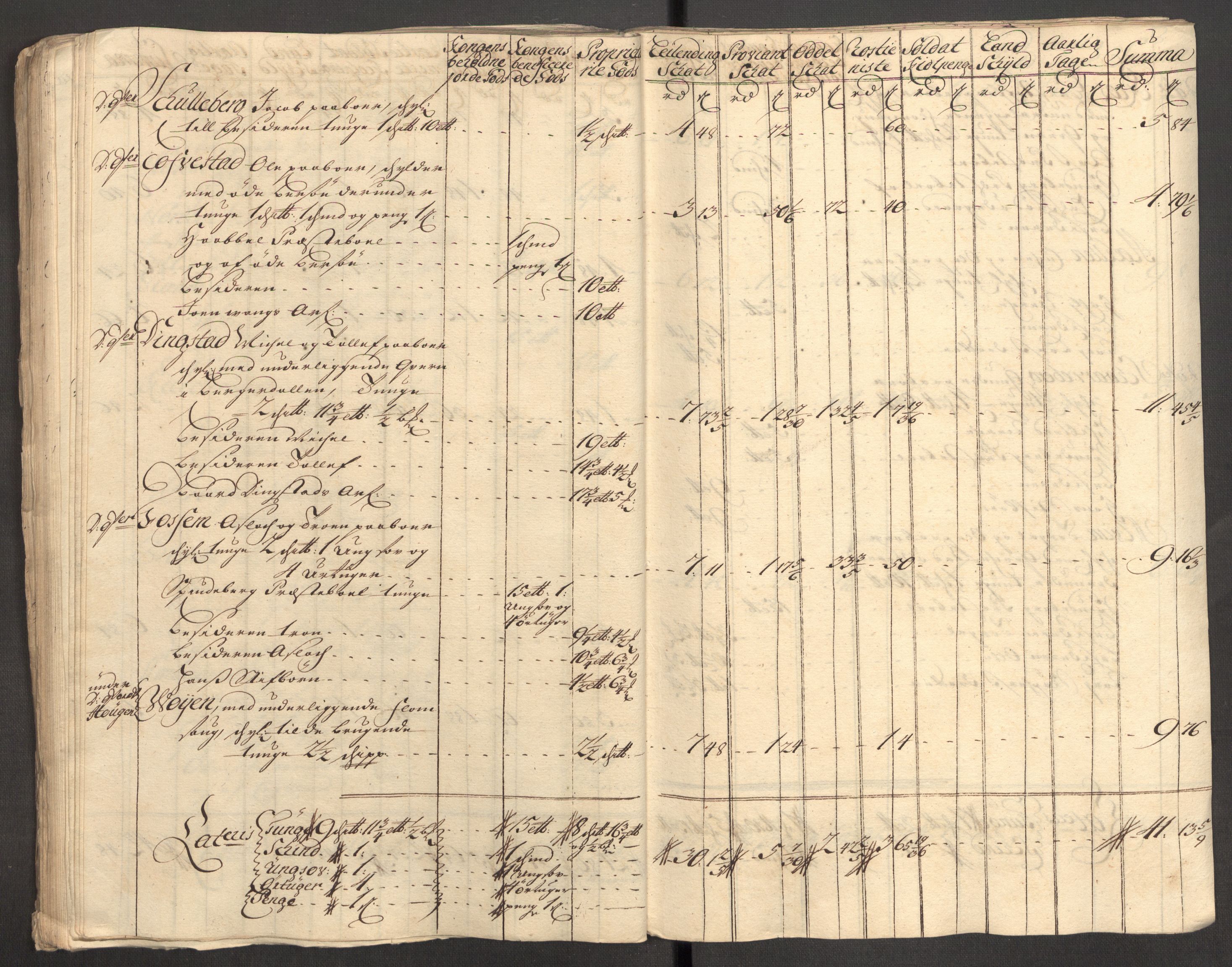 Rentekammeret inntil 1814, Reviderte regnskaper, Fogderegnskap, RA/EA-4092/R07/L0306: Fogderegnskap Rakkestad, Heggen og Frøland, 1713, p. 69