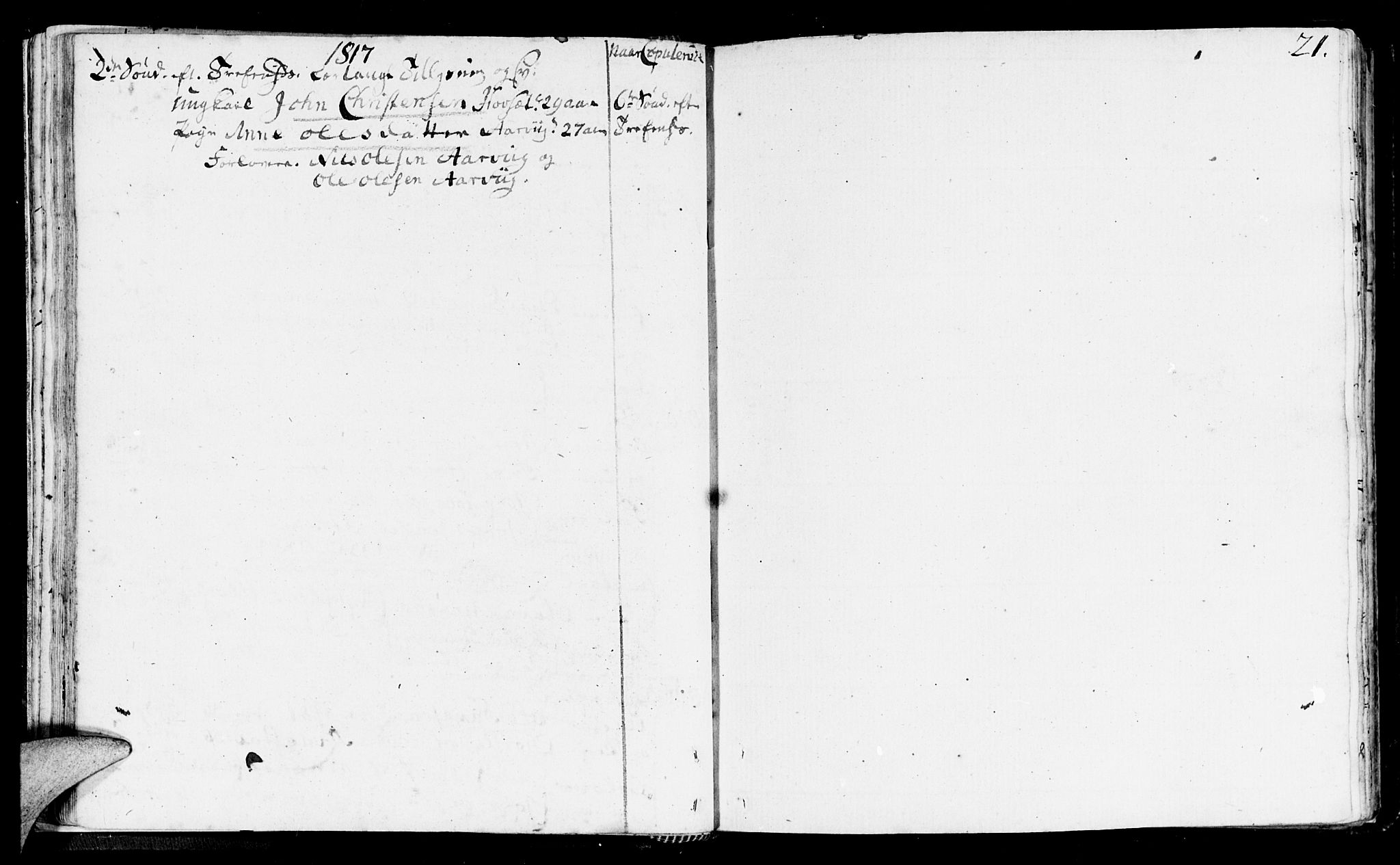 Ministerialprotokoller, klokkerbøker og fødselsregistre - Møre og Romsdal, AV/SAT-A-1454/525/L0372: Parish register (official) no. 525A02, 1778-1817, p. 21