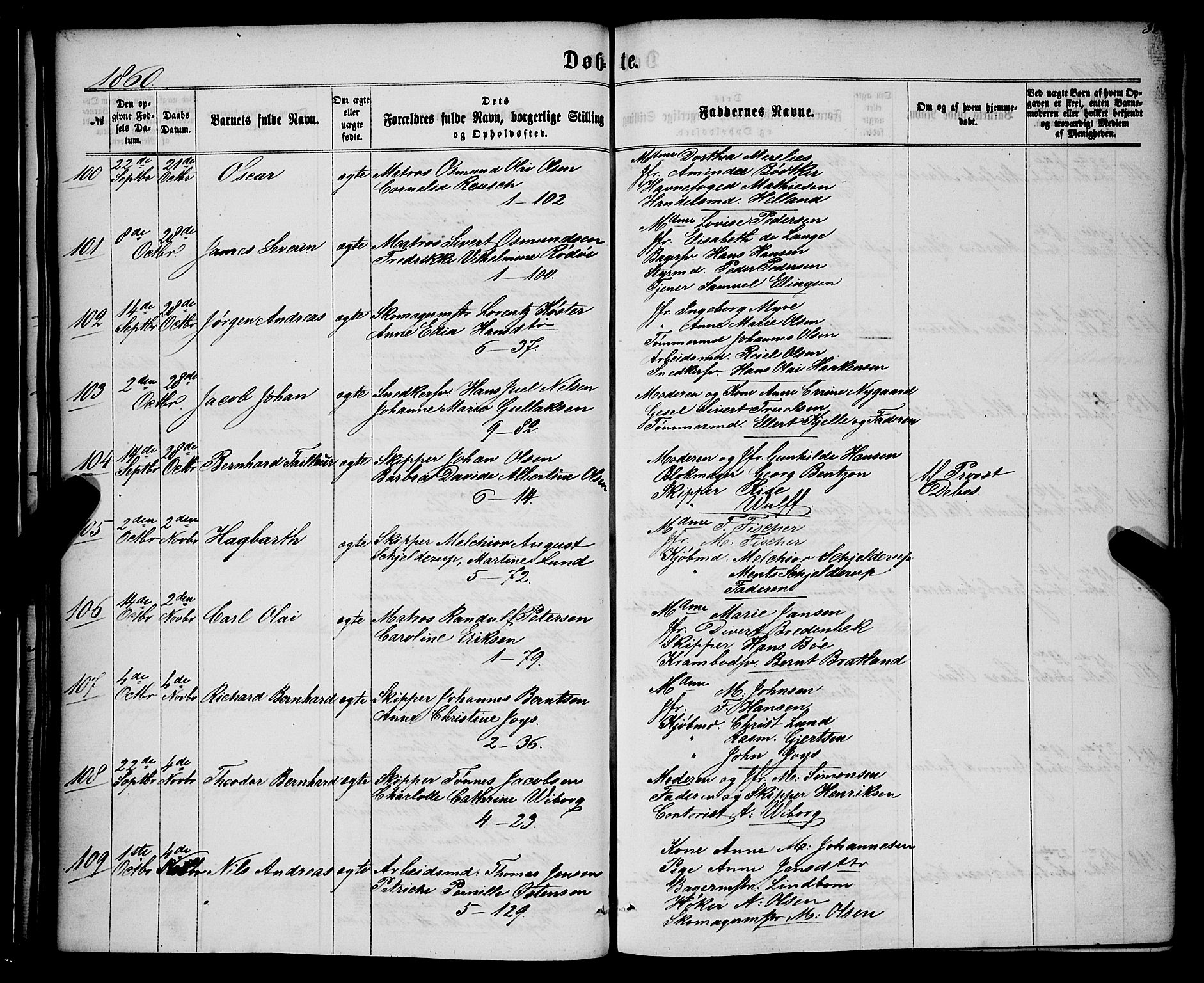 Nykirken Sokneprestembete, AV/SAB-A-77101/H/Haa/L0015: Parish register (official) no. B 2, 1858-1869, p. 34