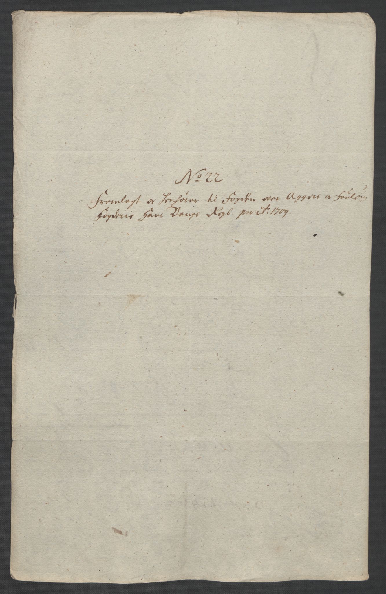 Rentekammeret inntil 1814, Reviderte regnskaper, Fogderegnskap, AV/RA-EA-4092/R10/L0447: Fogderegnskap Aker og Follo, 1707-1709, p. 540