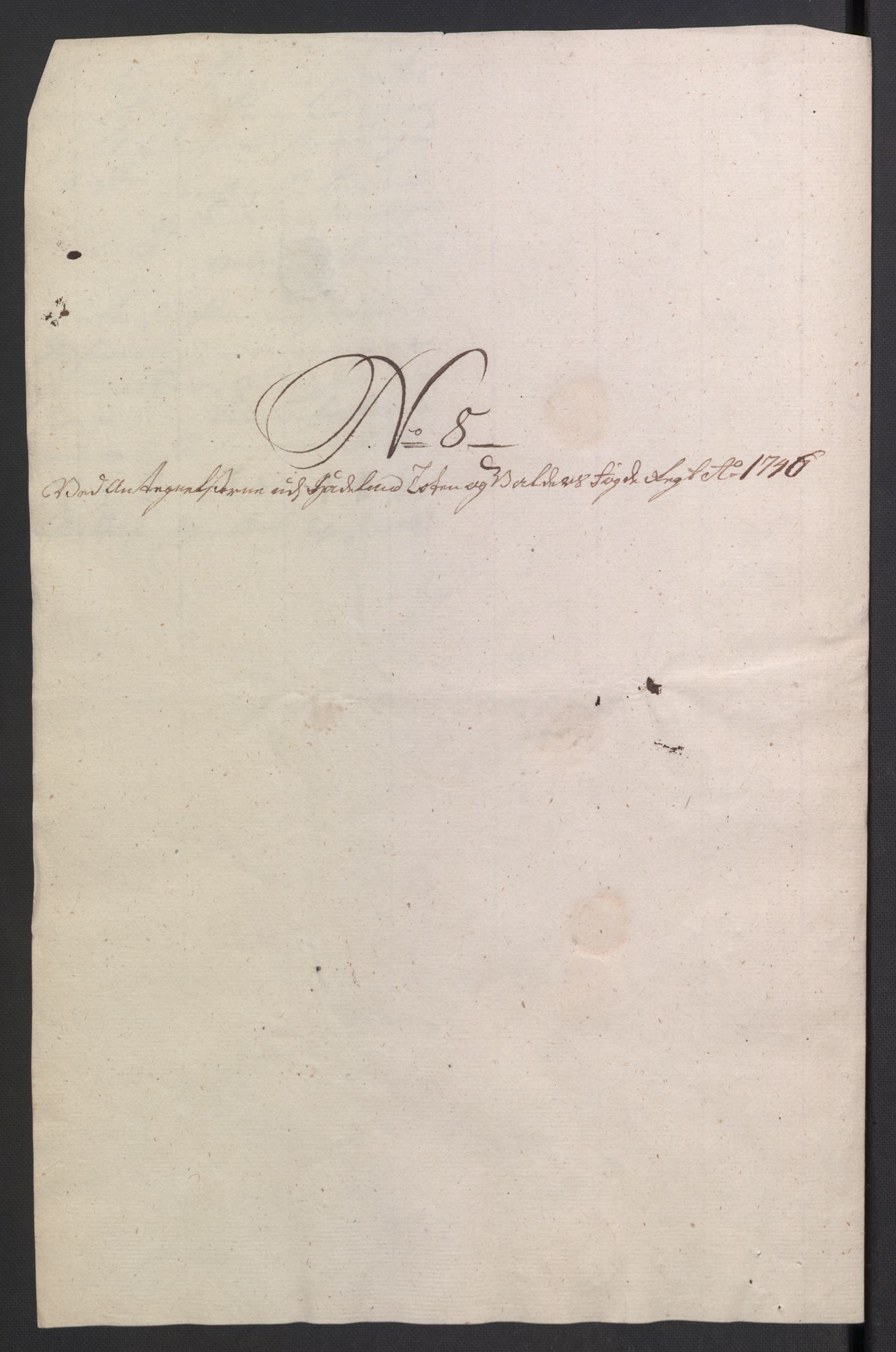 Rentekammeret inntil 1814, Reviderte regnskaper, Fogderegnskap, AV/RA-EA-4092/R18/L1345: Fogderegnskap Hadeland, Toten og Valdres, 1745-1746, p. 596