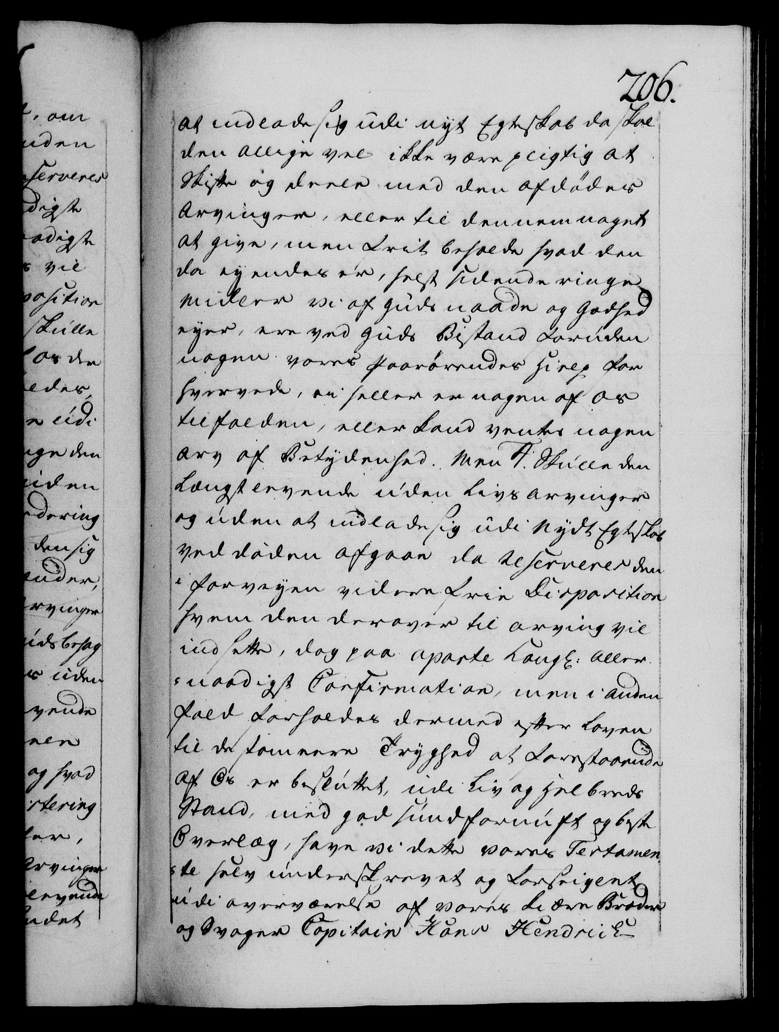 Danske Kanselli 1572-1799, RA/EA-3023/F/Fc/Fca/Fcaa/L0044: Norske registre, 1769-1771, p. 206a