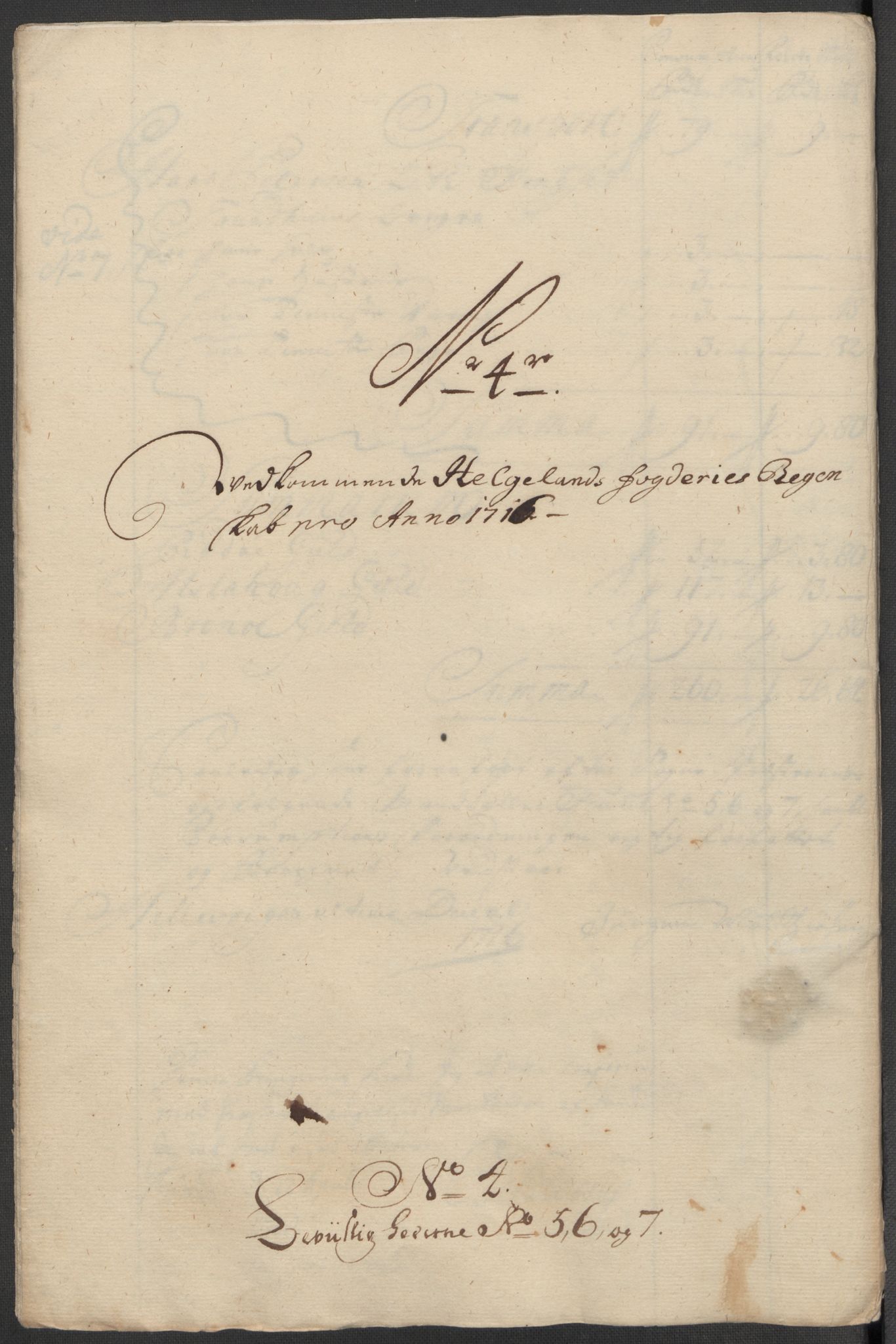 Rentekammeret inntil 1814, Reviderte regnskaper, Fogderegnskap, AV/RA-EA-4092/R65/L4514: Fogderegnskap Helgeland, 1716, p. 128