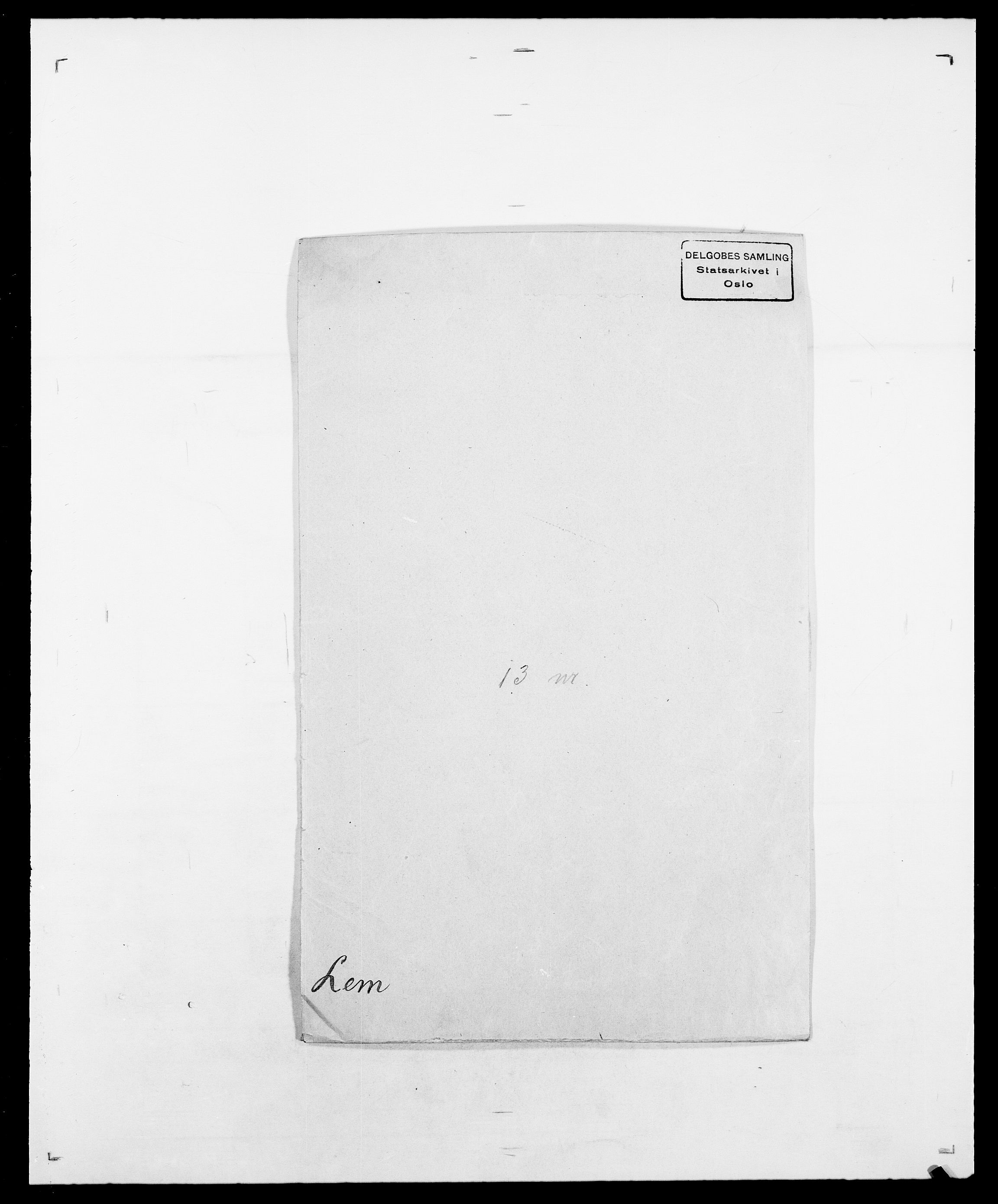 Delgobe, Charles Antoine - samling, SAO/PAO-0038/D/Da/L0023: Lau - Lirvyn, p. 154