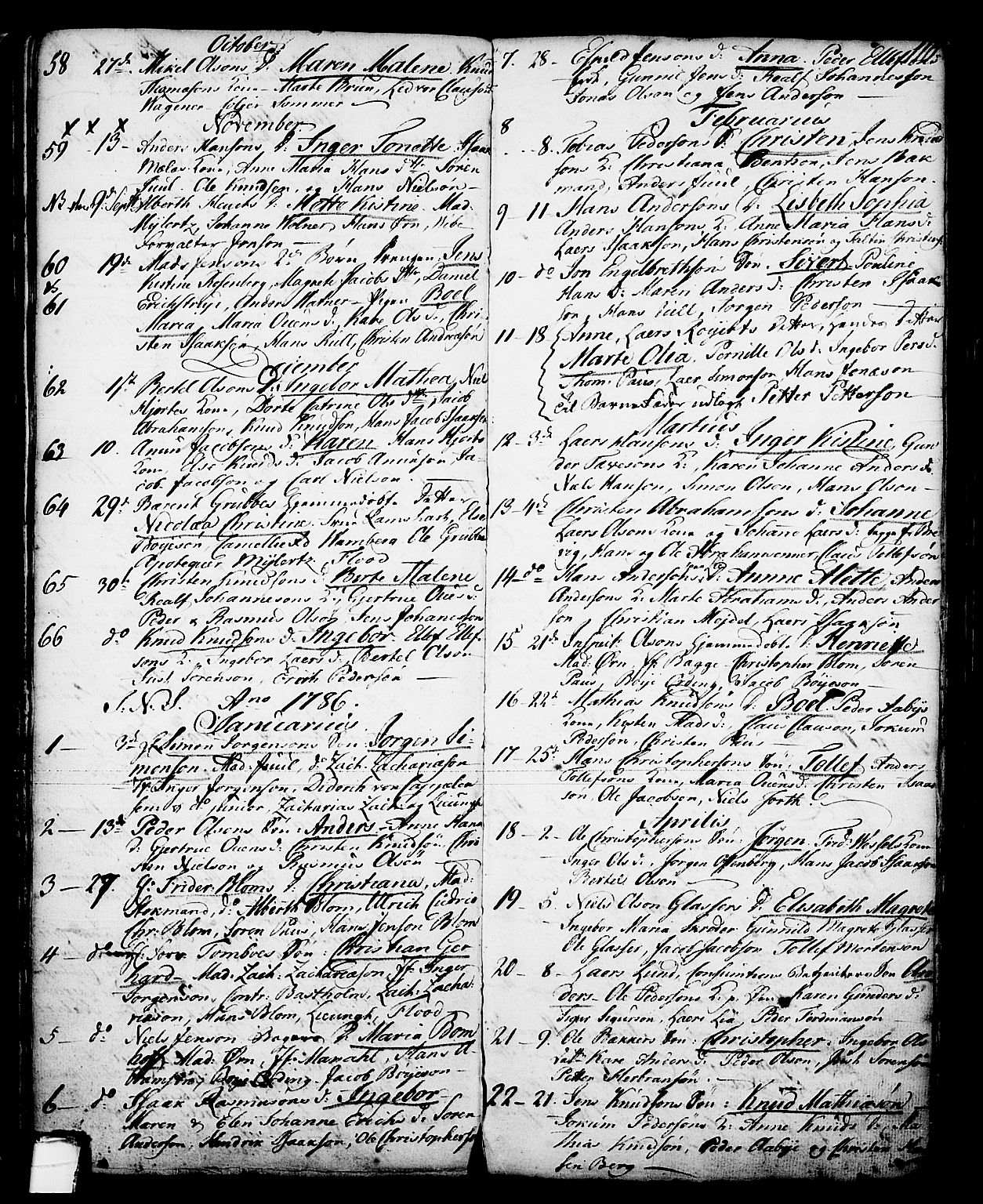 Skien kirkebøker, SAKO/A-302/G/Ga/L0001: Parish register (copy) no. 1, 1756-1791, p. 110