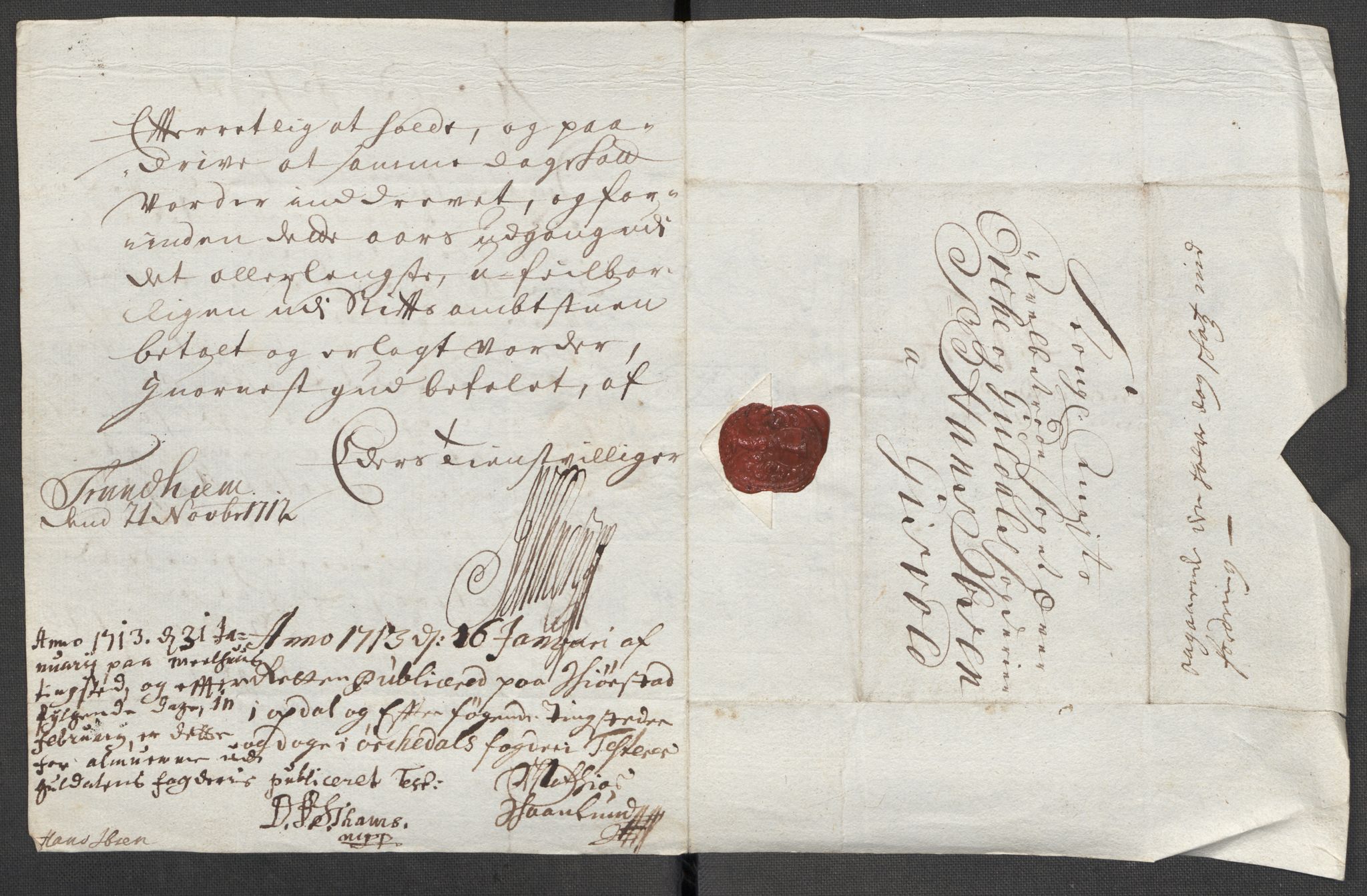 Rentekammeret inntil 1814, Reviderte regnskaper, Fogderegnskap, RA/EA-4092/R60/L3963: Fogderegnskap Orkdal og Gauldal, 1712, p. 153