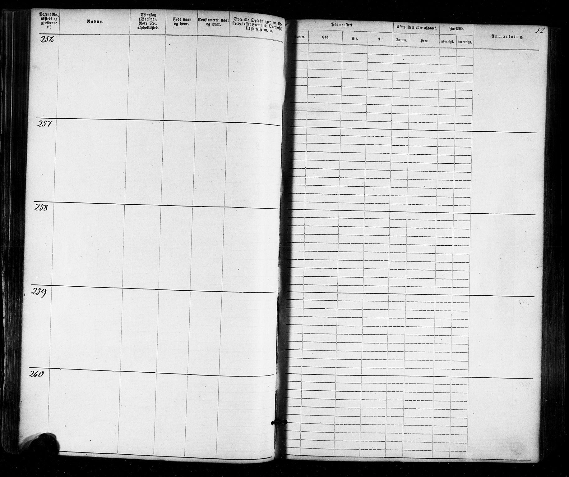 Mandal mønstringskrets, AV/SAK-2031-0016/F/Fa/L0005: Annotasjonsrulle nr 1-1909 med register, Y-15, 1868-1880, p. 83