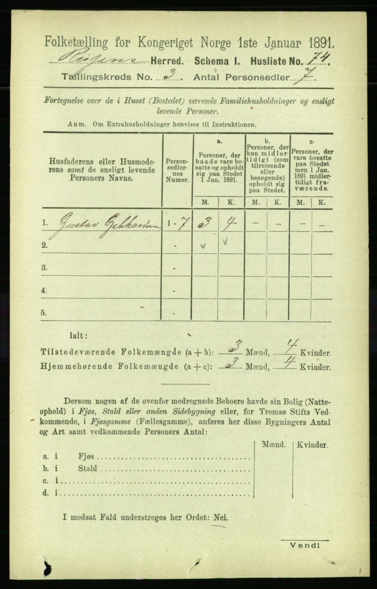 RA, 1891 census for 1624 Rissa, 1891, p. 1580