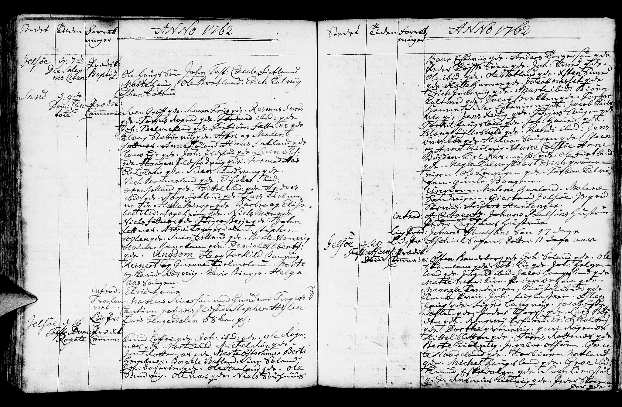 Jelsa sokneprestkontor, AV/SAST-A-101842/01/IV: Parish register (official) no. A 2, 1753-1767