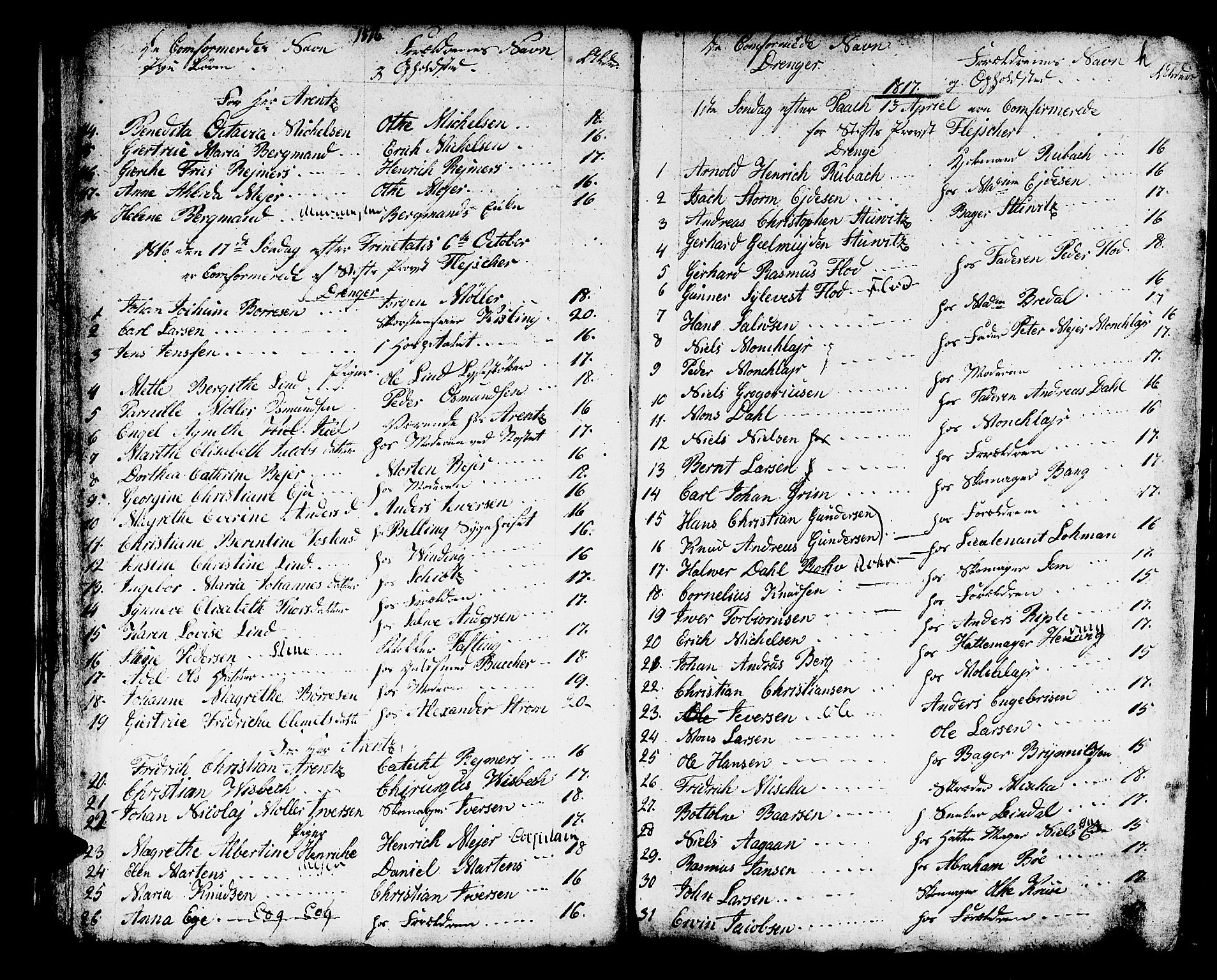 Domkirken sokneprestembete, SAB/A-74801/H/Haa/L0004: Parish register (official) no. A 4, 1763-1820