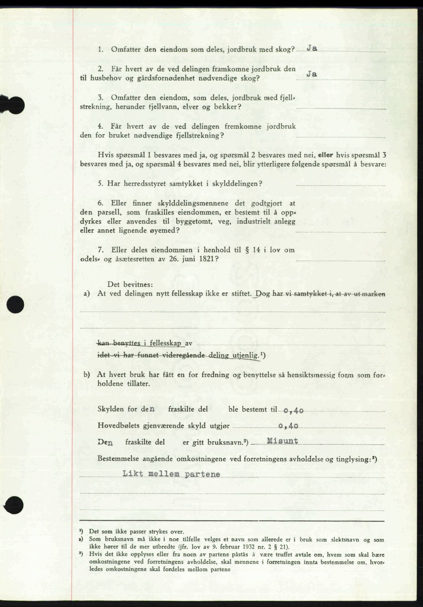 Toten tingrett, SAH/TING-006/H/Hb/Hbc/L0020: Mortgage book no. Hbc-20, 1948-1948, Diary no: : 2276/1948
