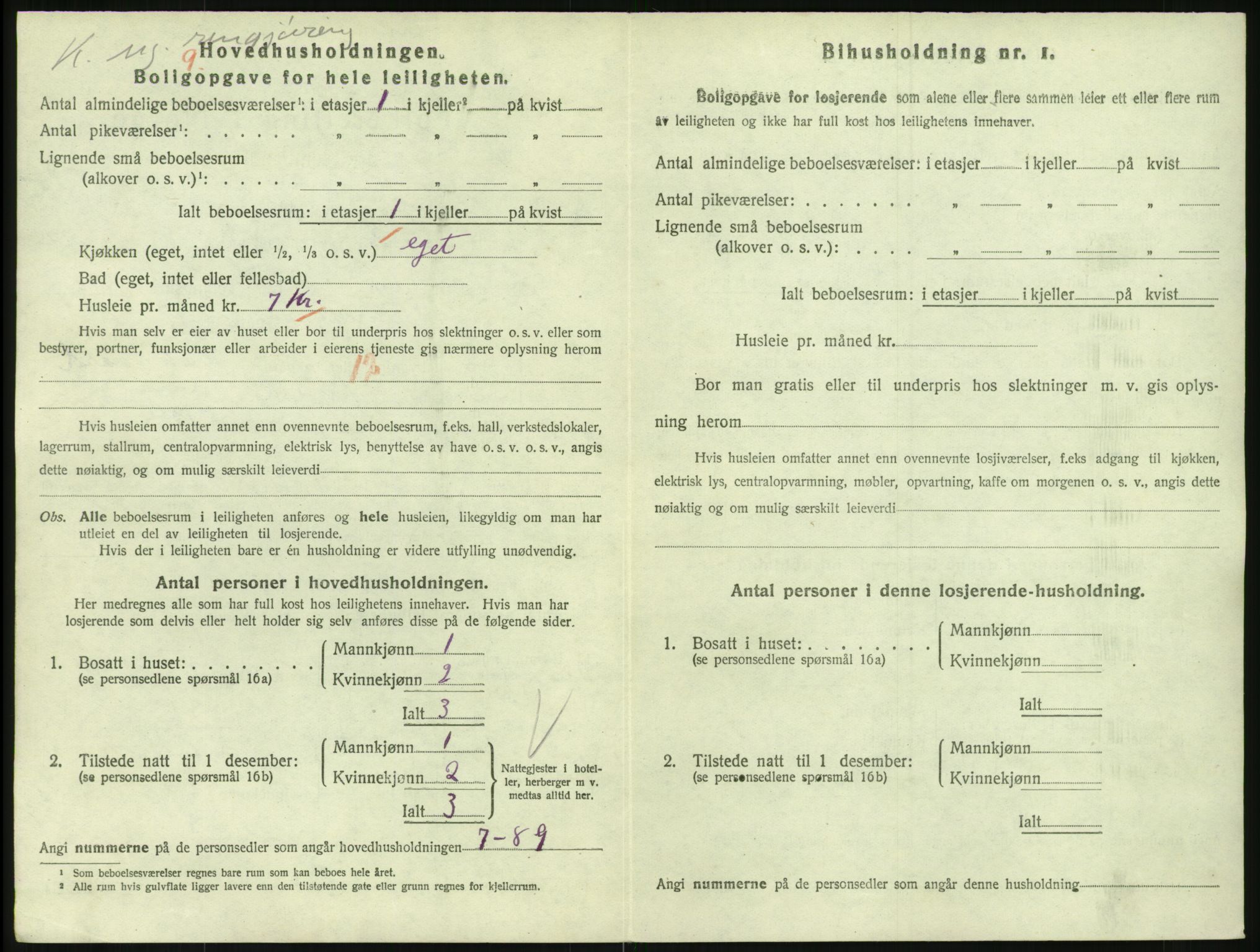 SAKO, 1920 census for Larvik, 1920, p. 7471