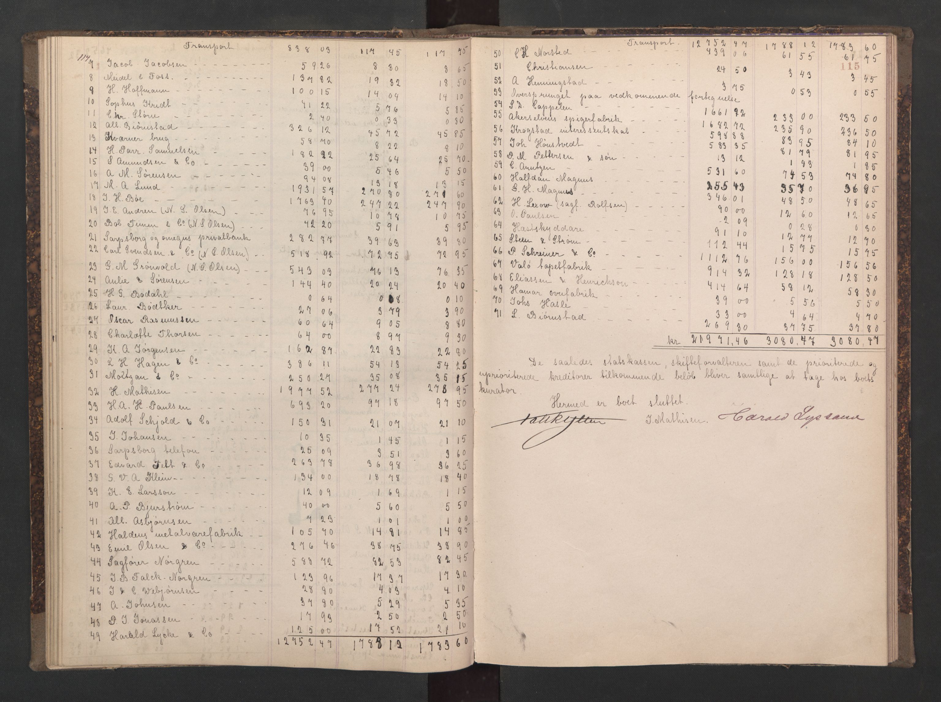 Sarpsborg byfogd, AV/SAO-A-10864/H/He/L0001: Skifteutlodningsprotokoll, 1886-1896, p. 114-115