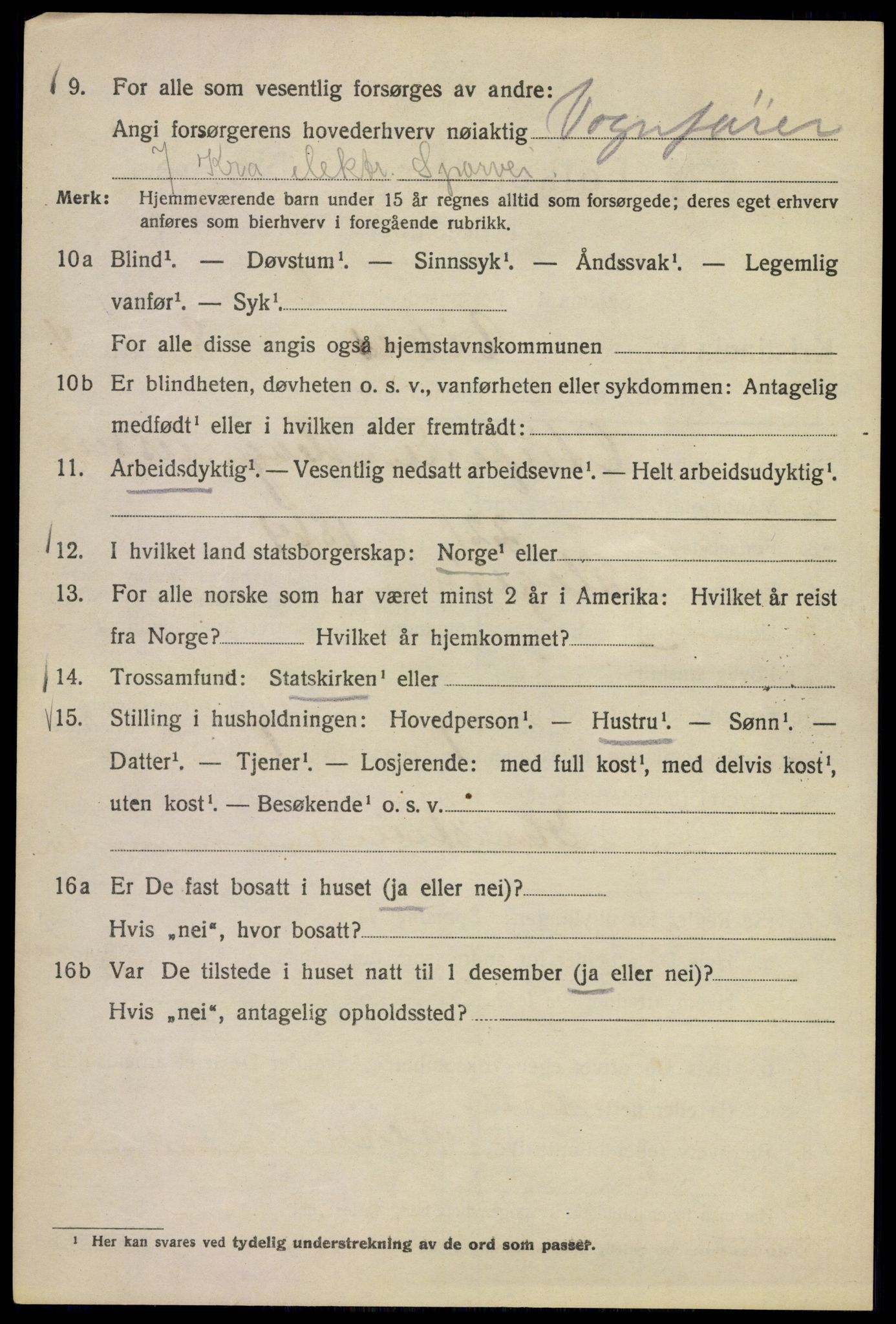 SAO, 1920 census for Kristiania, 1920, p. 632476