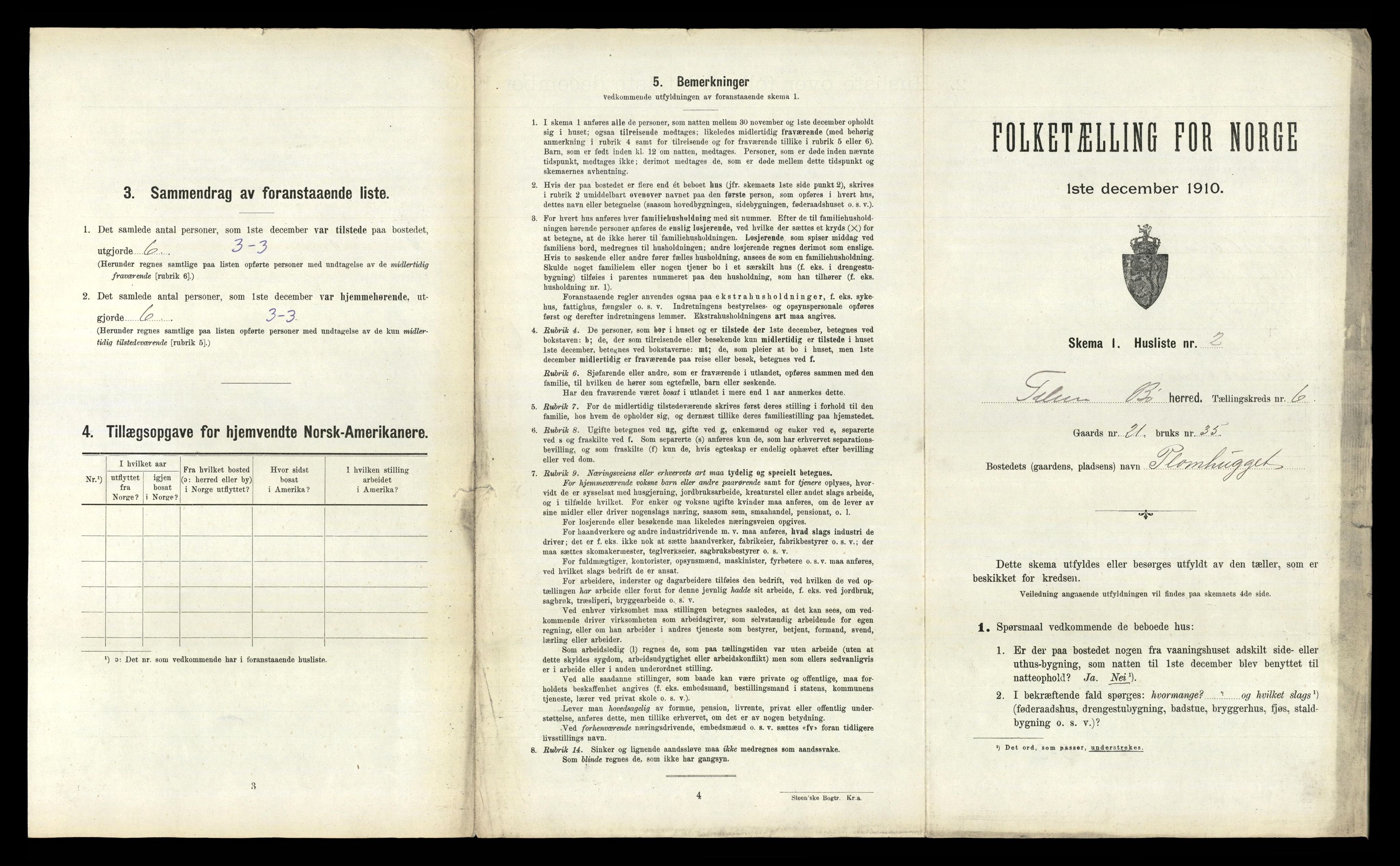 RA, 1910 census for Bø, 1910, p. 667