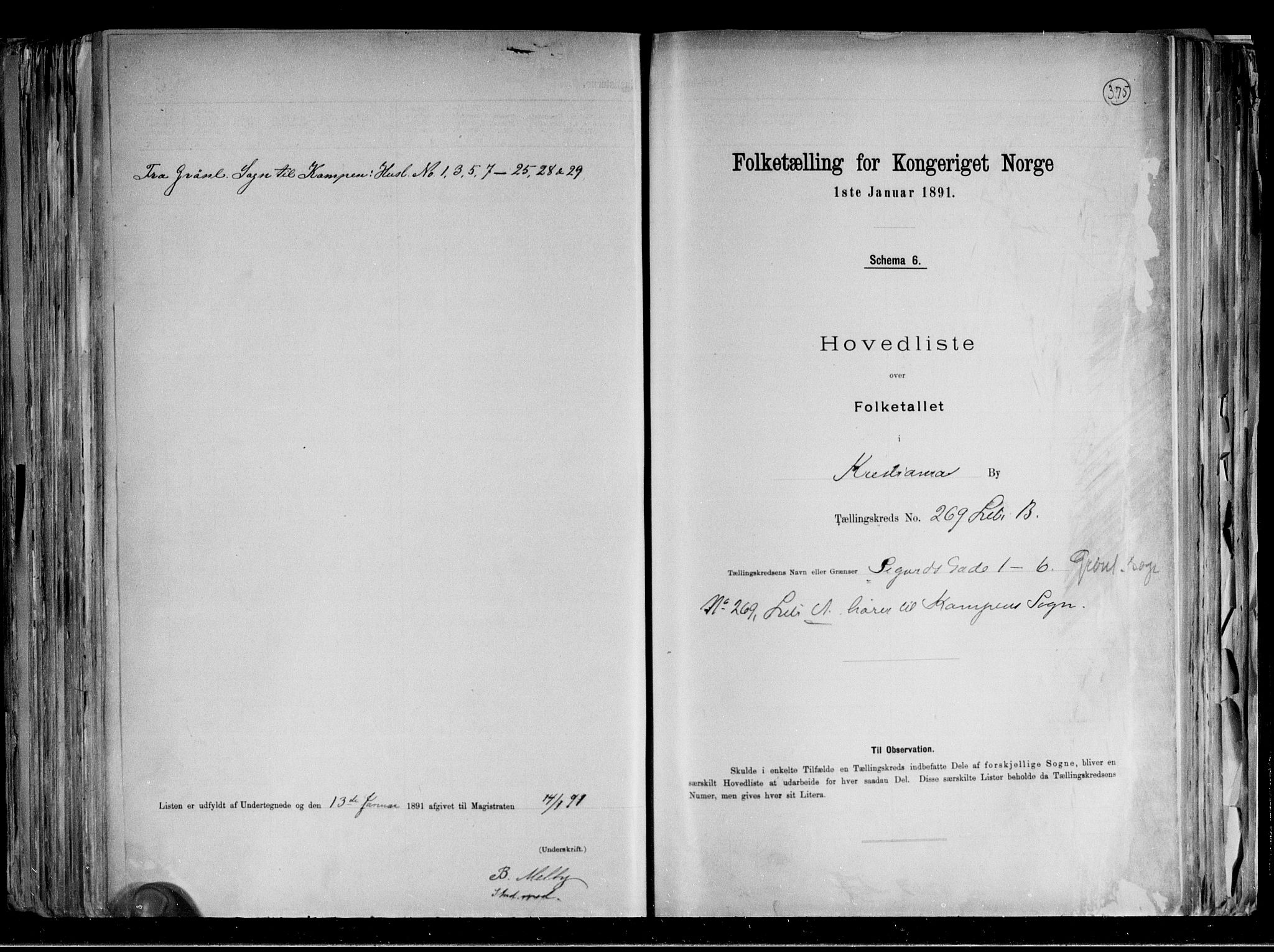 RA, 1891 census for 0301 Kristiania, 1891, p. 88155