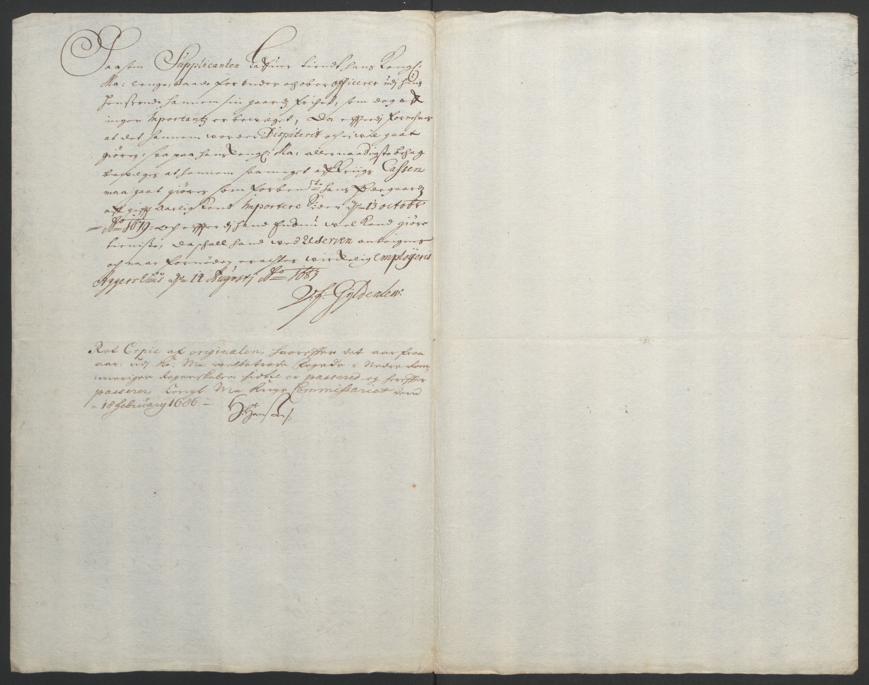 Rentekammeret inntil 1814, Reviderte regnskaper, Fogderegnskap, AV/RA-EA-4092/R11/L0576: Fogderegnskap Nedre Romerike, 1682-1691, p. 216