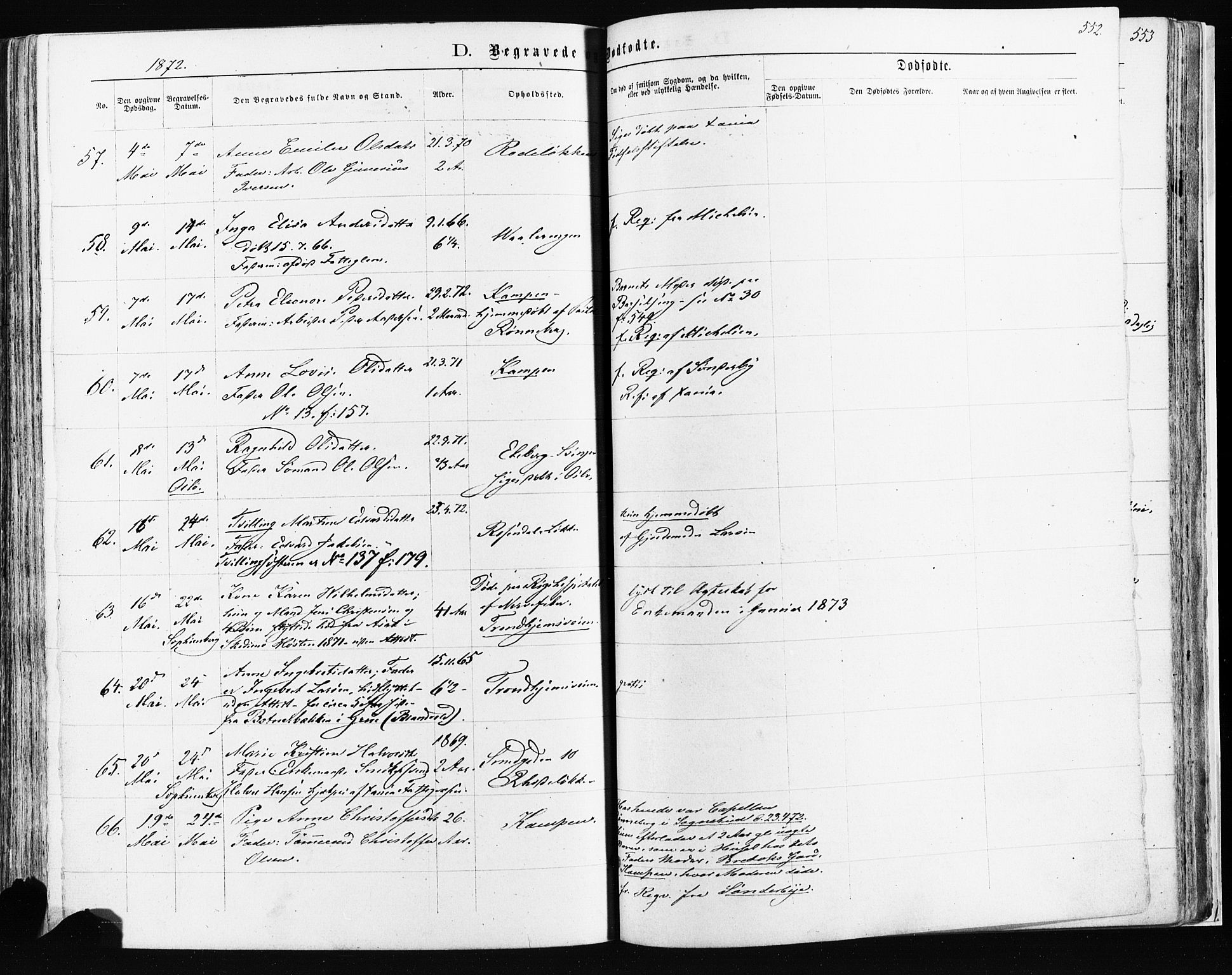 Østre Aker prestekontor Kirkebøker, AV/SAO-A-10840/F/Fa/L0003: Parish register (official) no. I 3, 1869-1875, p. 552