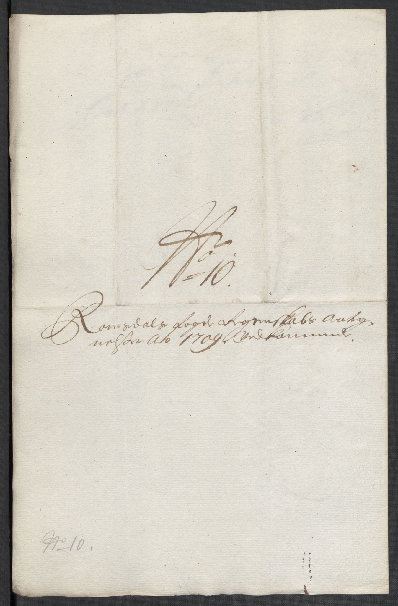 Rentekammeret inntil 1814, Reviderte regnskaper, Fogderegnskap, AV/RA-EA-4092/R55/L3659: Fogderegnskap Romsdal, 1709-1710, p. 232