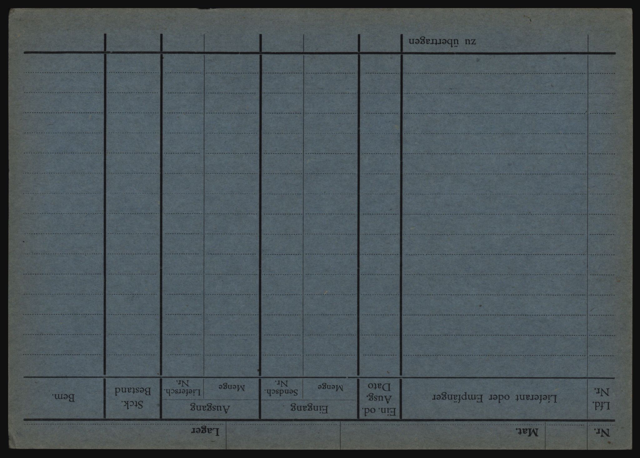 Tyske arkiver, Organisation Todt (OT), Einsatzgruppe Wiking, AV/RA-RAFA-2188/1/O/O12/L0002: Kartotek - Elektromaterial etc A-Z, 1940-1945, p. 17