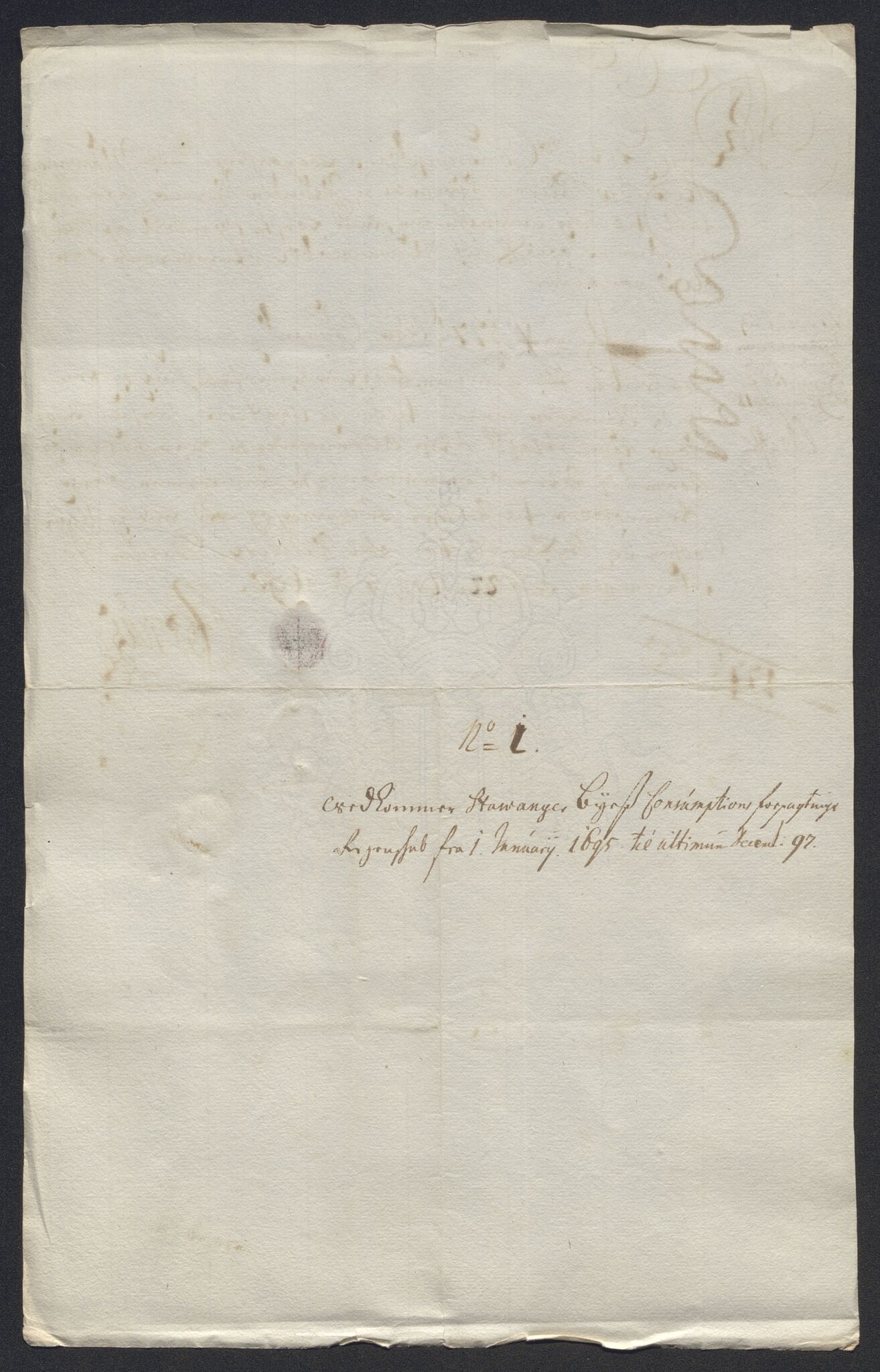 Rentekammeret inntil 1814, Reviderte regnskaper, Byregnskaper, AV/RA-EA-4066/R/Ro/L0333: [O25] Konsumpsjonsregnskap, 1690-1704, p. 130