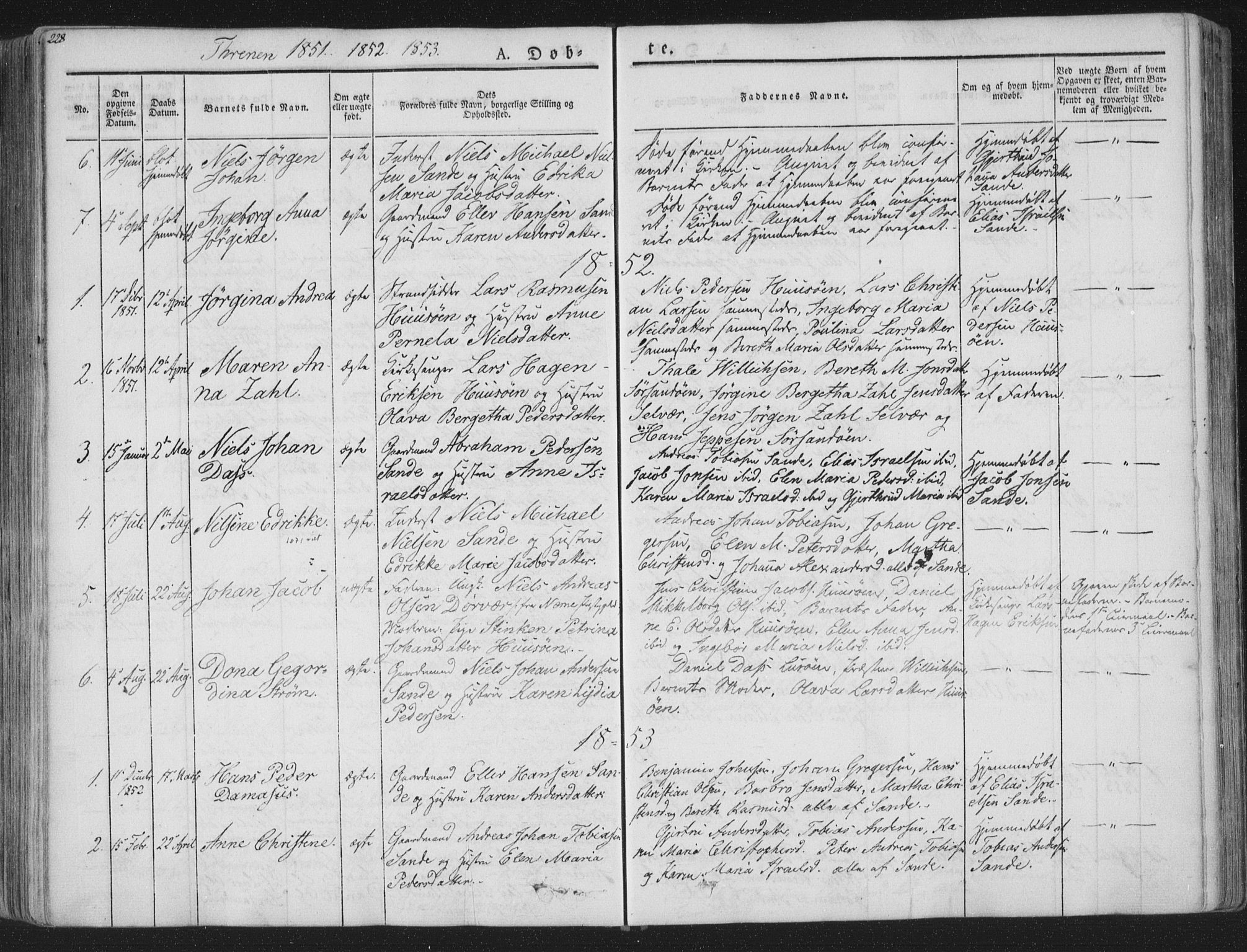 Ministerialprotokoller, klokkerbøker og fødselsregistre - Nordland, AV/SAT-A-1459/839/L0565: Parish register (official) no. 839A02, 1825-1862, p. 228