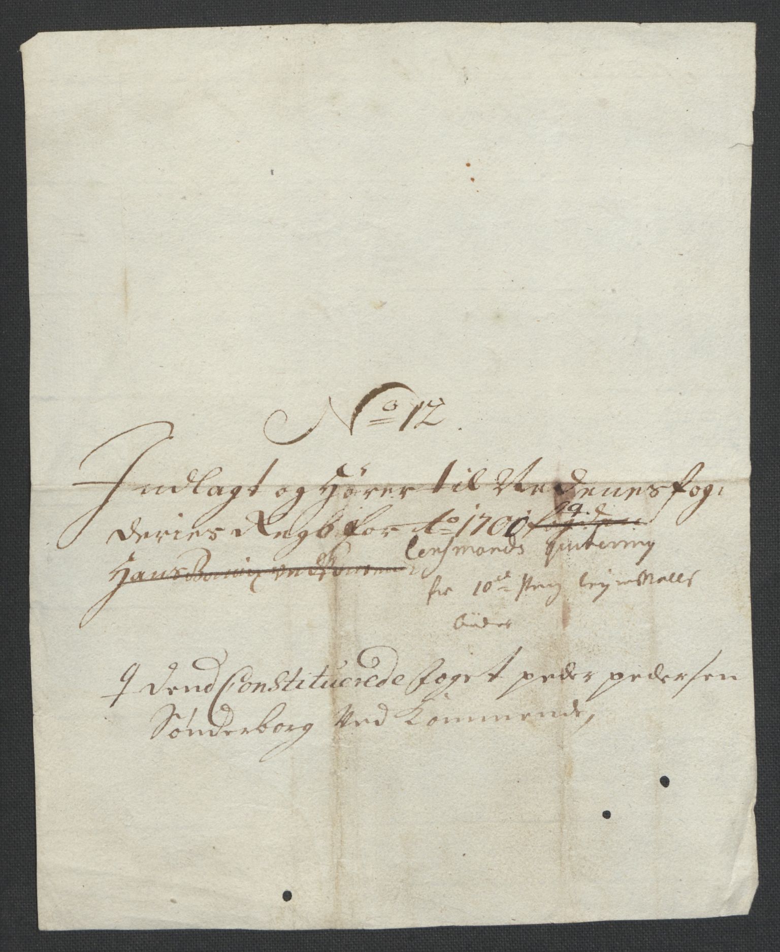 Rentekammeret inntil 1814, Reviderte regnskaper, Fogderegnskap, AV/RA-EA-4092/R39/L2315: Fogderegnskap Nedenes, 1700-1701, p. 86