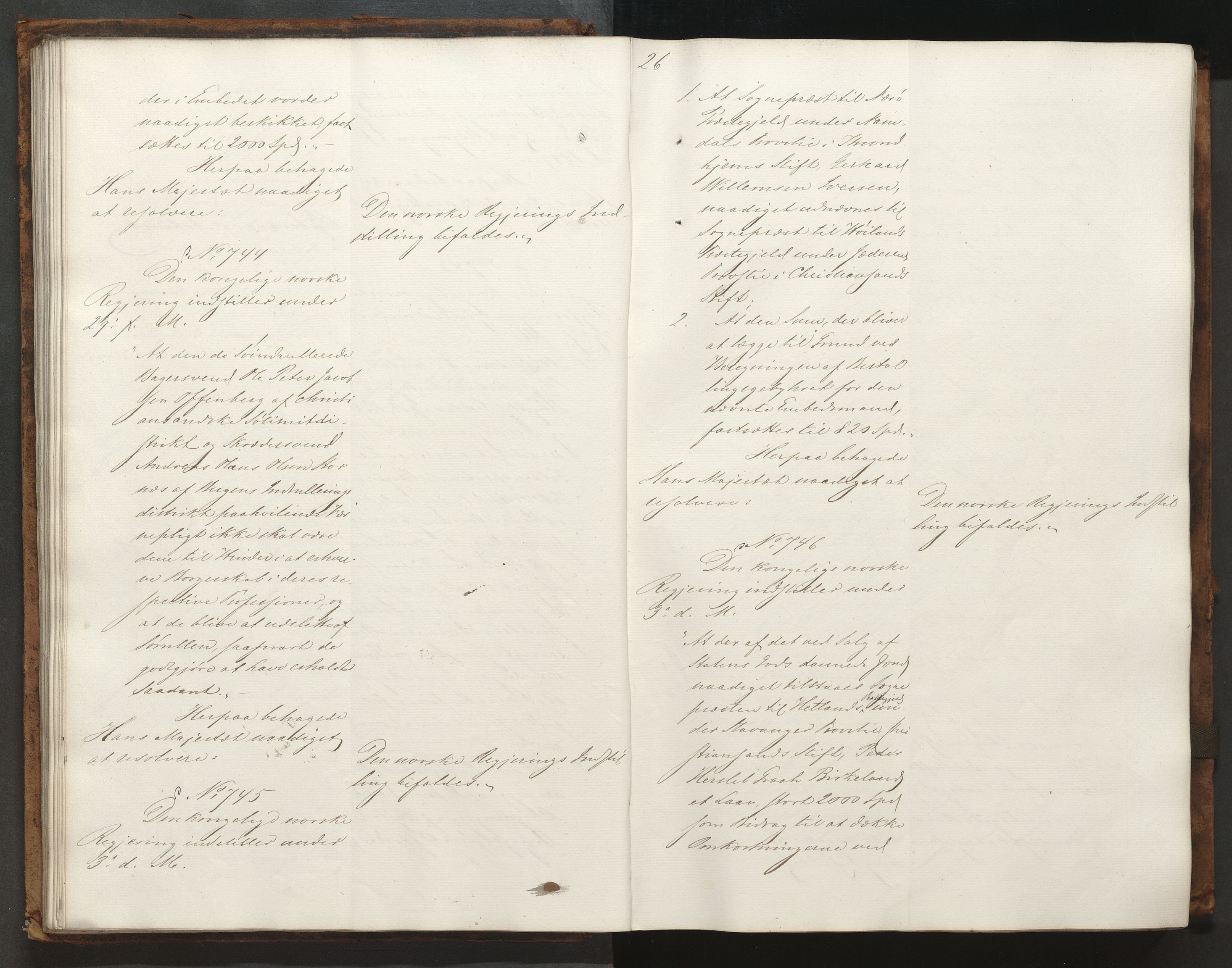 Statsrådssekretariatet, AV/RA-S-1001/A/Ab/L0072: Kgl. res. nr. 633-1445, 2. halvår, 1850