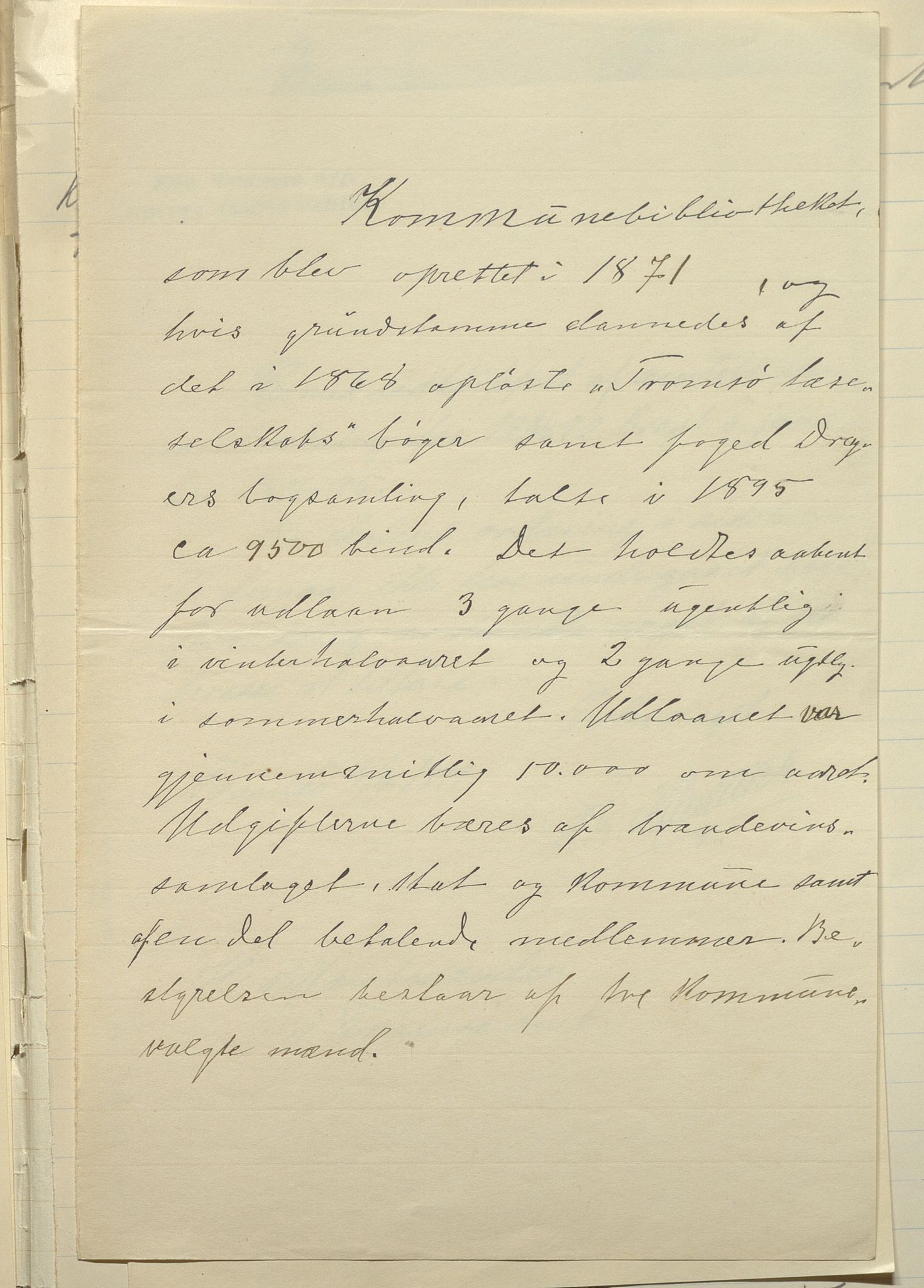 Fylkesmannen i Troms, SATØ/S-0001/A7.25.1/L2072: Femårsberetninger, 1891-1900, p. 38