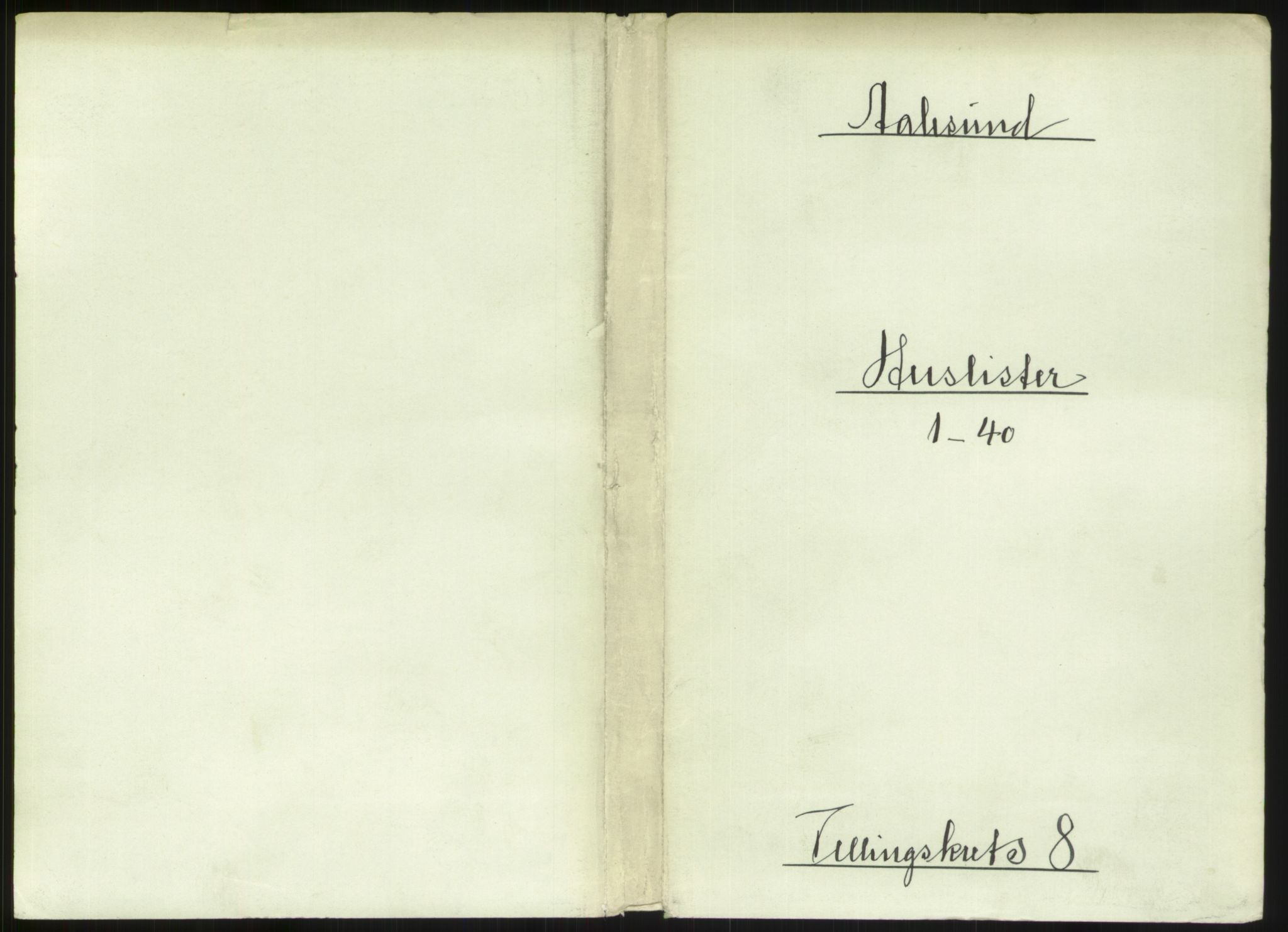 RA, 1891 census for 1501 Ålesund, 1891, p. 606
