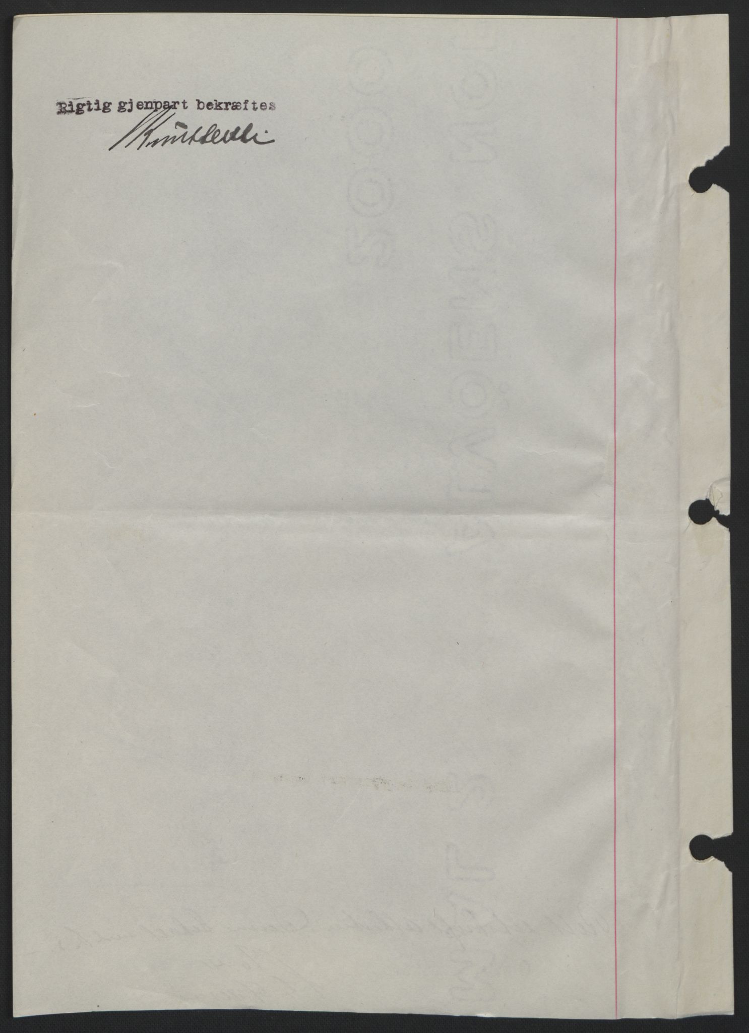 Toten tingrett, SAH/TING-006/H/Hb/Hbc/L0008: Mortgage book no. Hbc-08, 1941-1941, Diary no: : 1179/1941