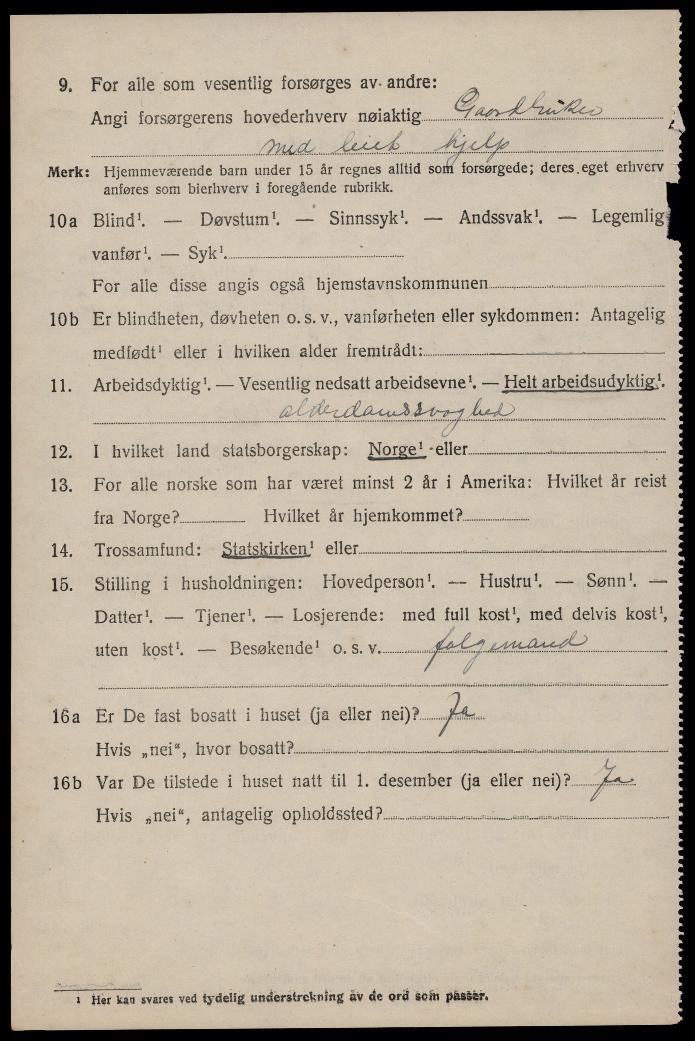 SAST, 1920 census for Nærbø, 1920, p. 1632