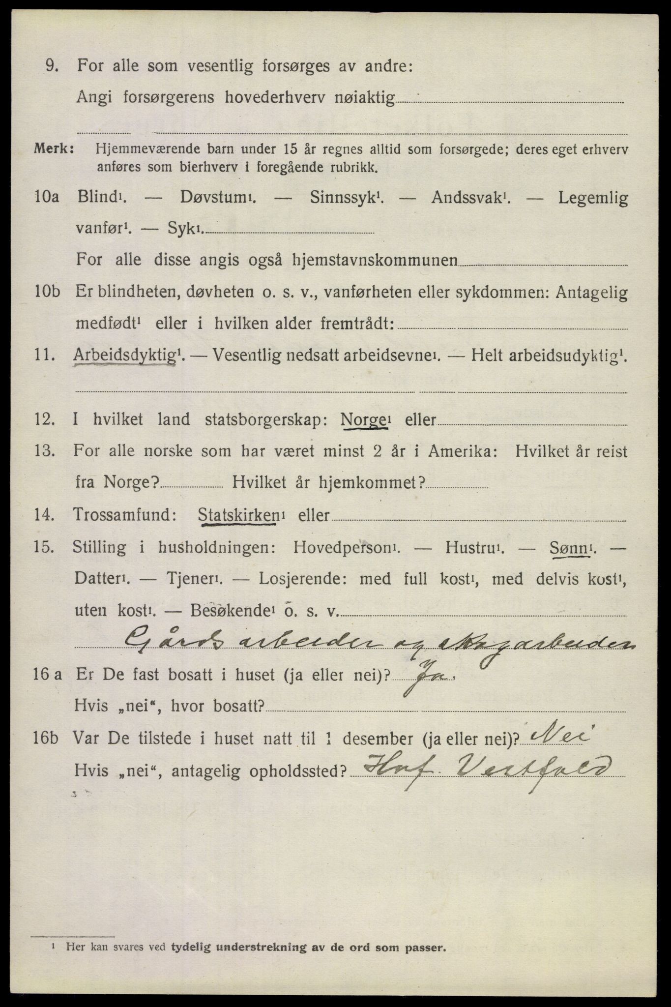 SAKO, 1920 census for Ramnes, 1920, p. 6377