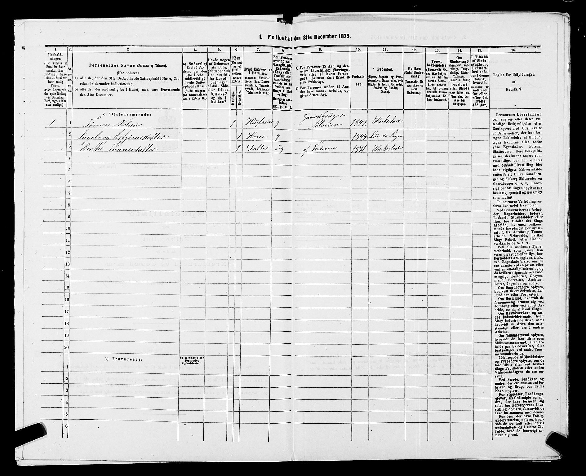 SAST, 1875 census for 1112P Lund, 1875, p. 625