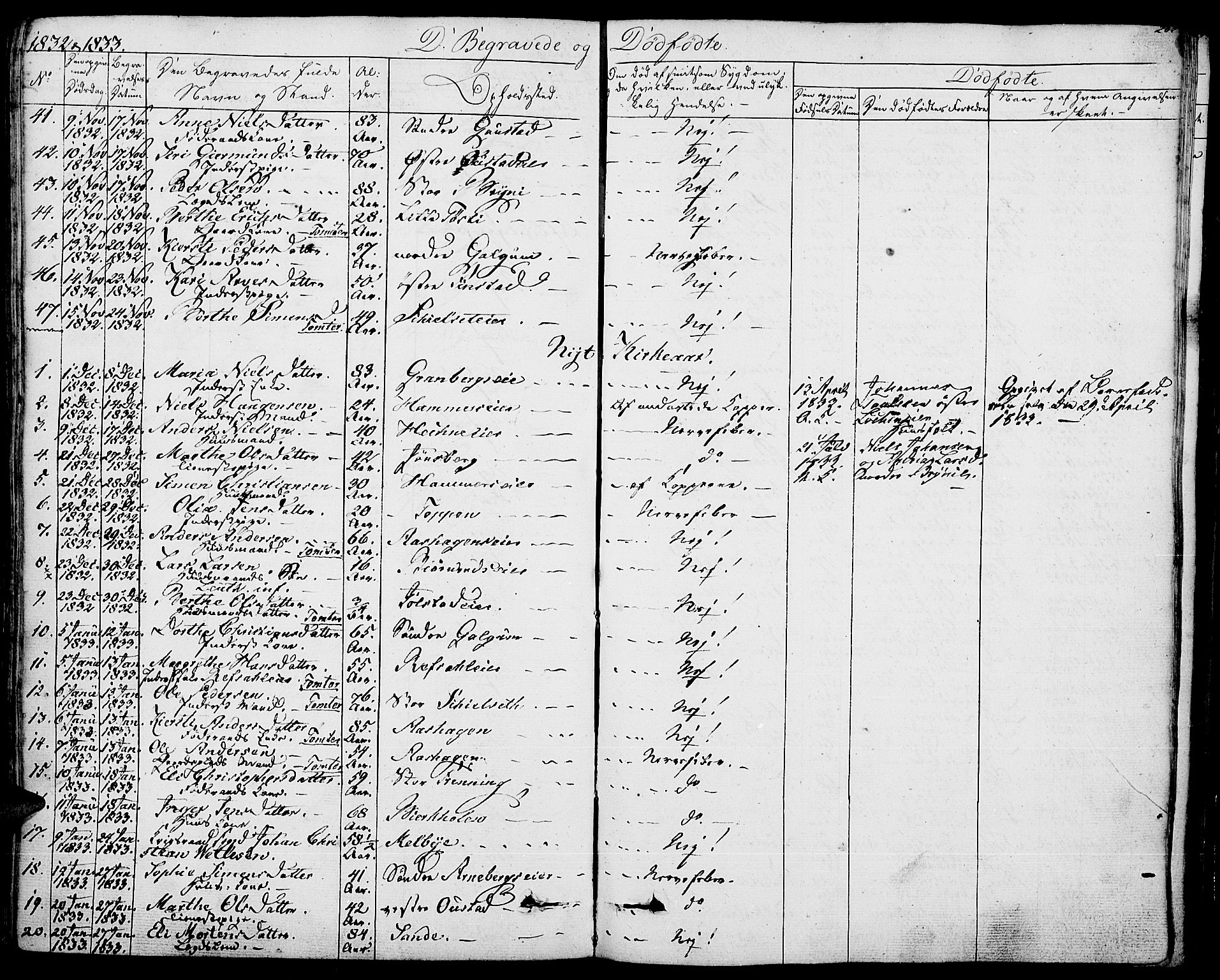 Romedal prestekontor, SAH/PREST-004/K/L0003: Parish register (official) no. 3, 1829-1846, p. 265