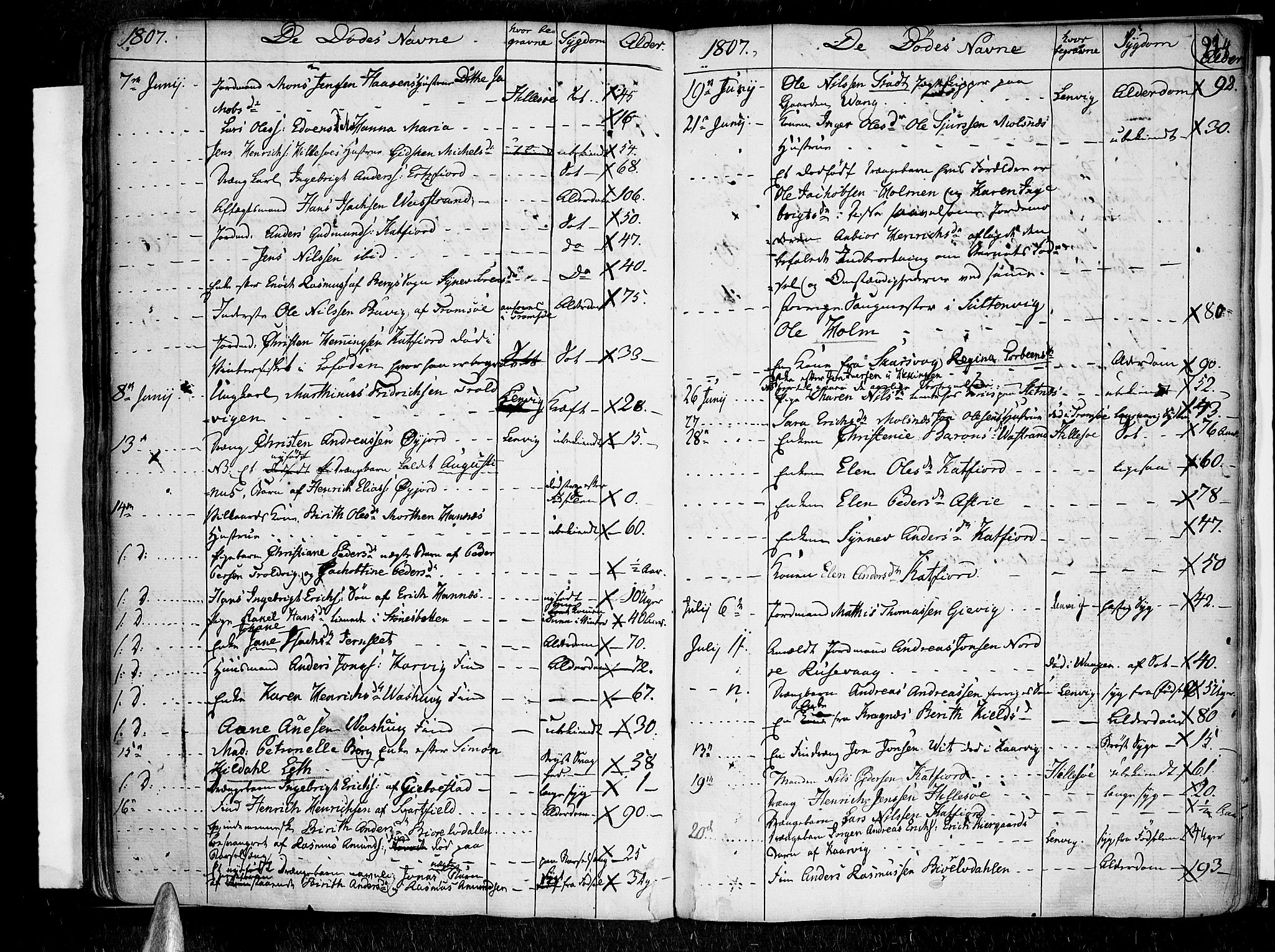 Lenvik sokneprestembete, AV/SATØ-S-1310/H/Ha/Haa/L0002kirke: Parish register (official) no. 2, 1784-1820, p. 214