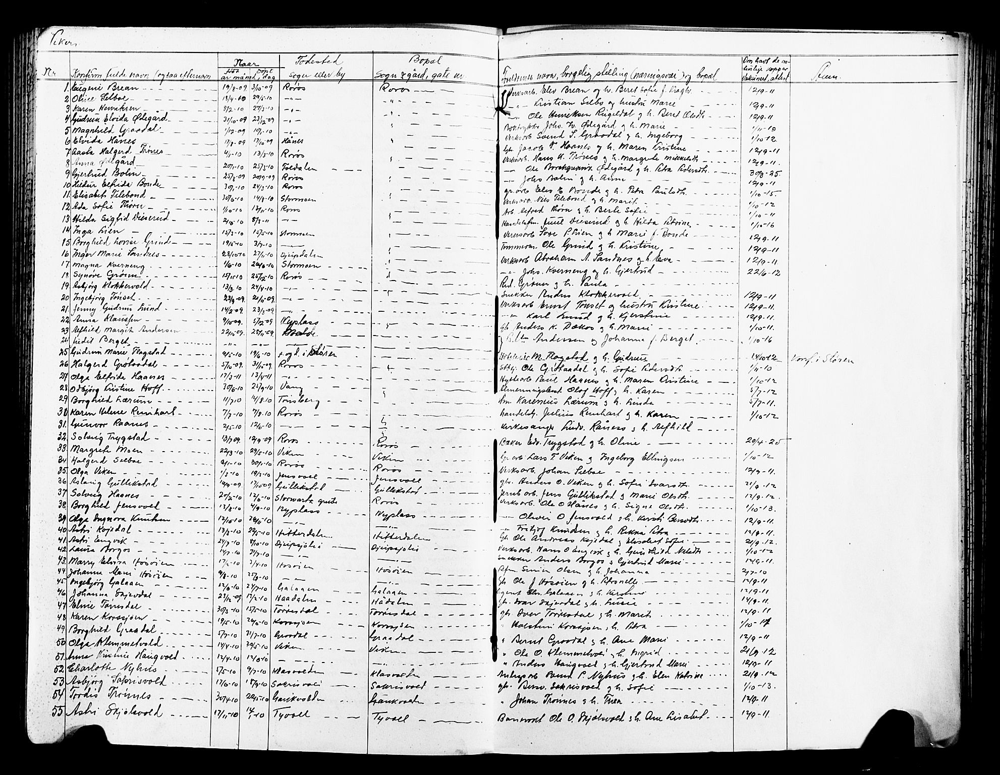 Ministerialprotokoller, klokkerbøker og fødselsregistre - Sør-Trøndelag, SAT/A-1456/681/L0942: Parish register (copy) no. 681C06, 1906-1925, p. 214g