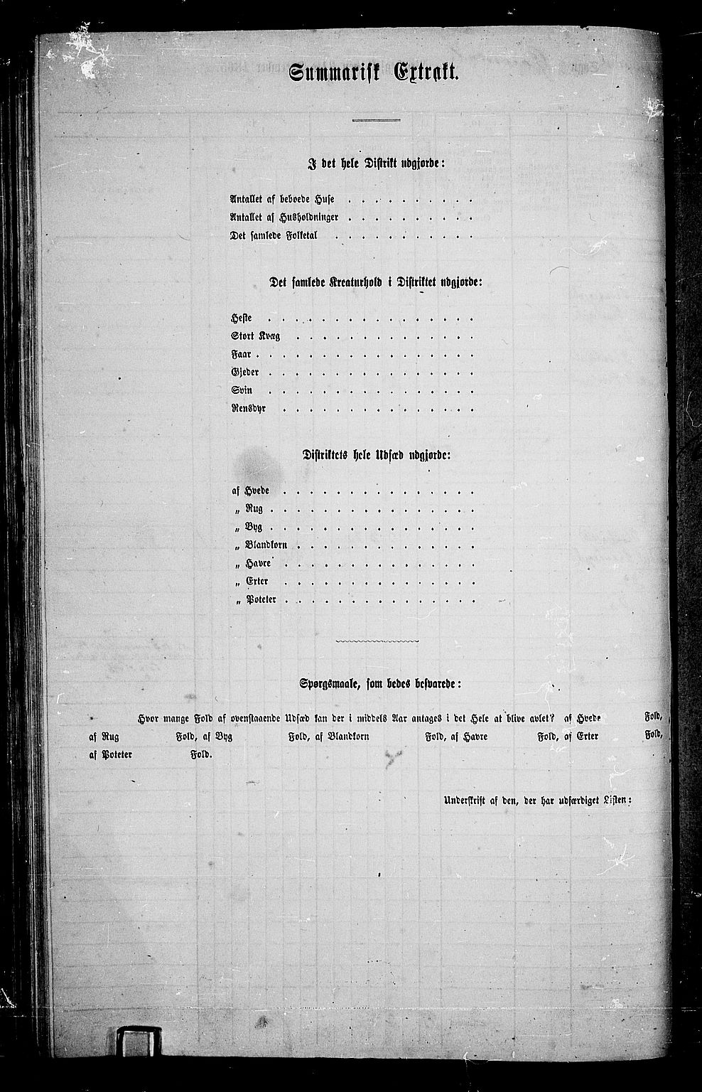 RA, 1865 census for Gausdal, 1865, p. 73