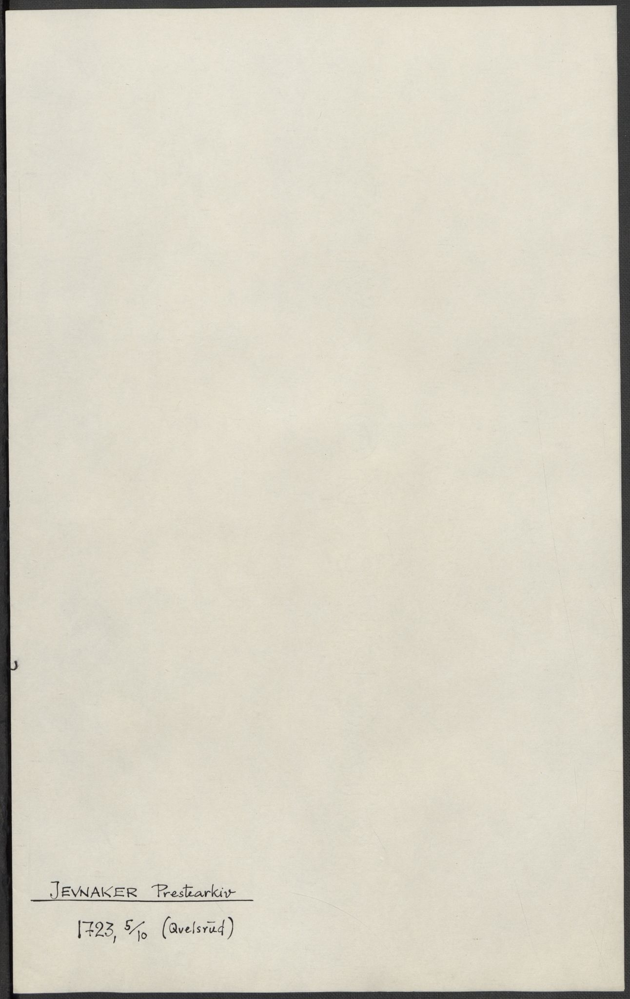 Riksarkivets diplomsamling, RA/EA-5965/F15/L0014: Prestearkiv - Oppland, 1696-1879, p. 51