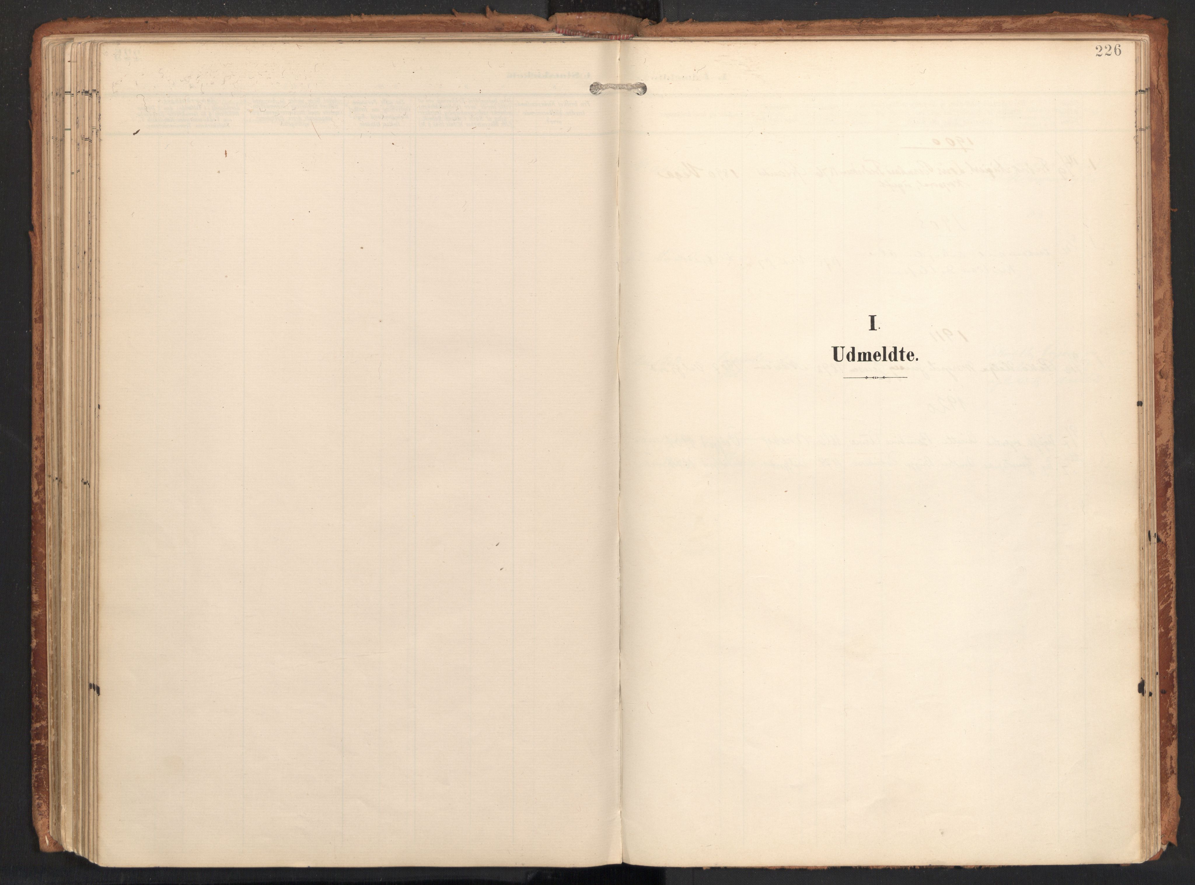 Ministerialprotokoller, klokkerbøker og fødselsregistre - Nordland, SAT/A-1459/814/L0227: Parish register (official) no. 814A08, 1899-1920, p. 226