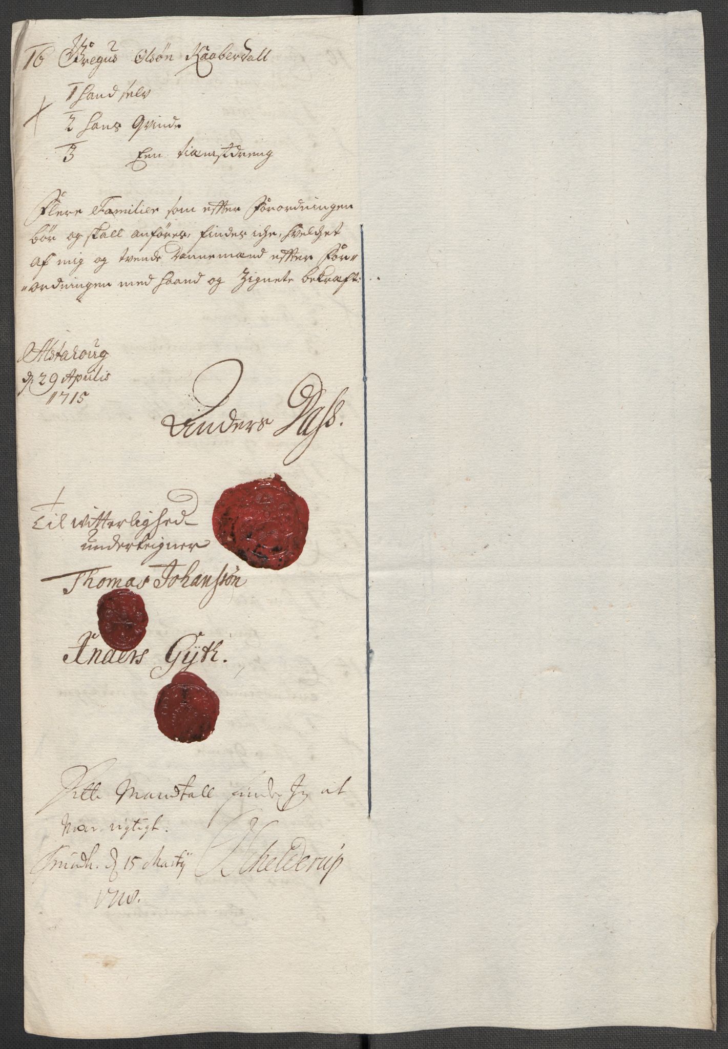 Rentekammeret inntil 1814, Reviderte regnskaper, Fogderegnskap, AV/RA-EA-4092/R65/L4513: Fogderegnskap Helgeland, 1714-1715, p. 577