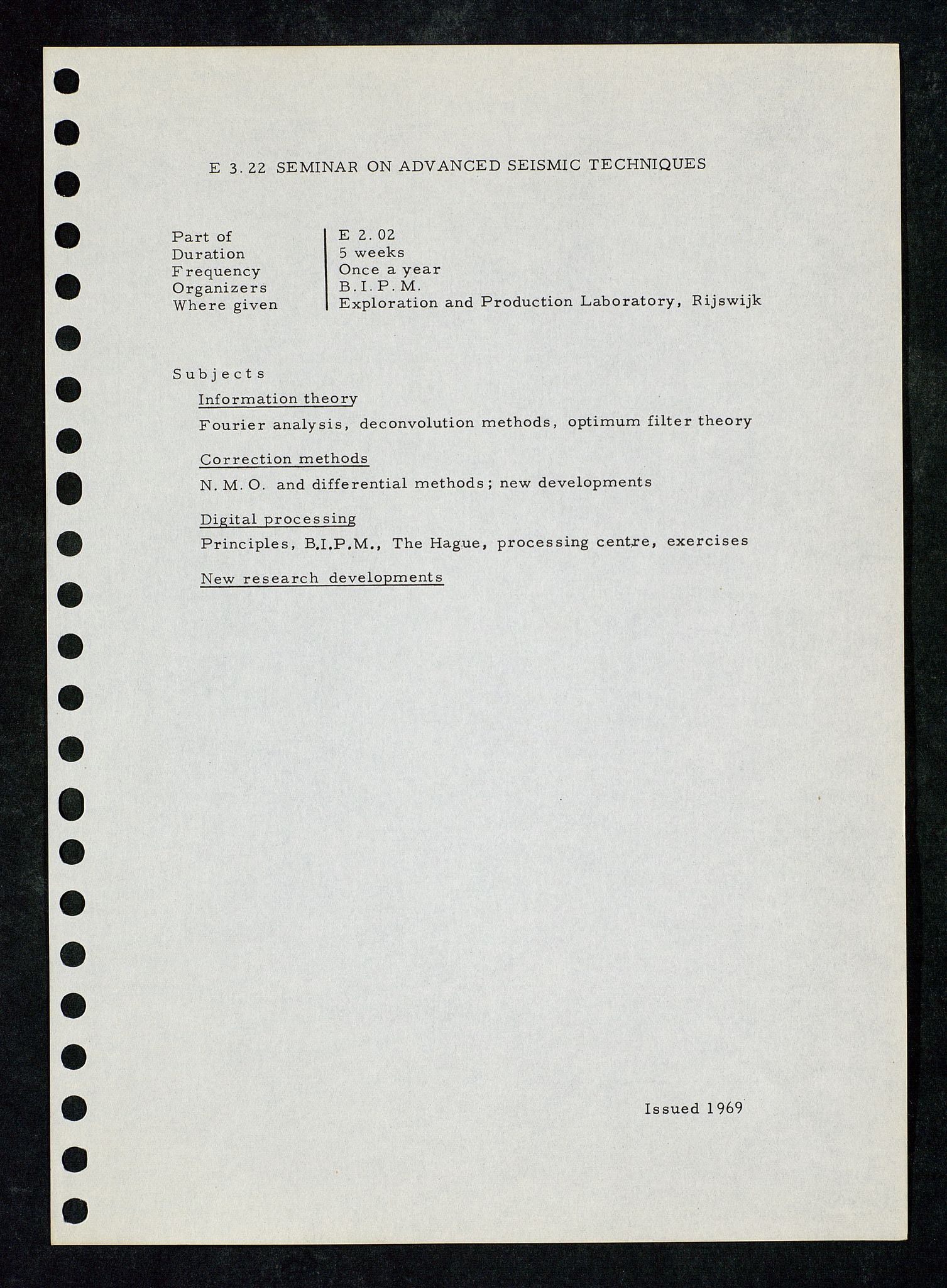 Industridepartementet, Oljekontoret, SAST/A-101348/Da/L0009:  Arkivnøkkel 722 - 725 Geofysikk, geologi, 1969-1972, p. 438