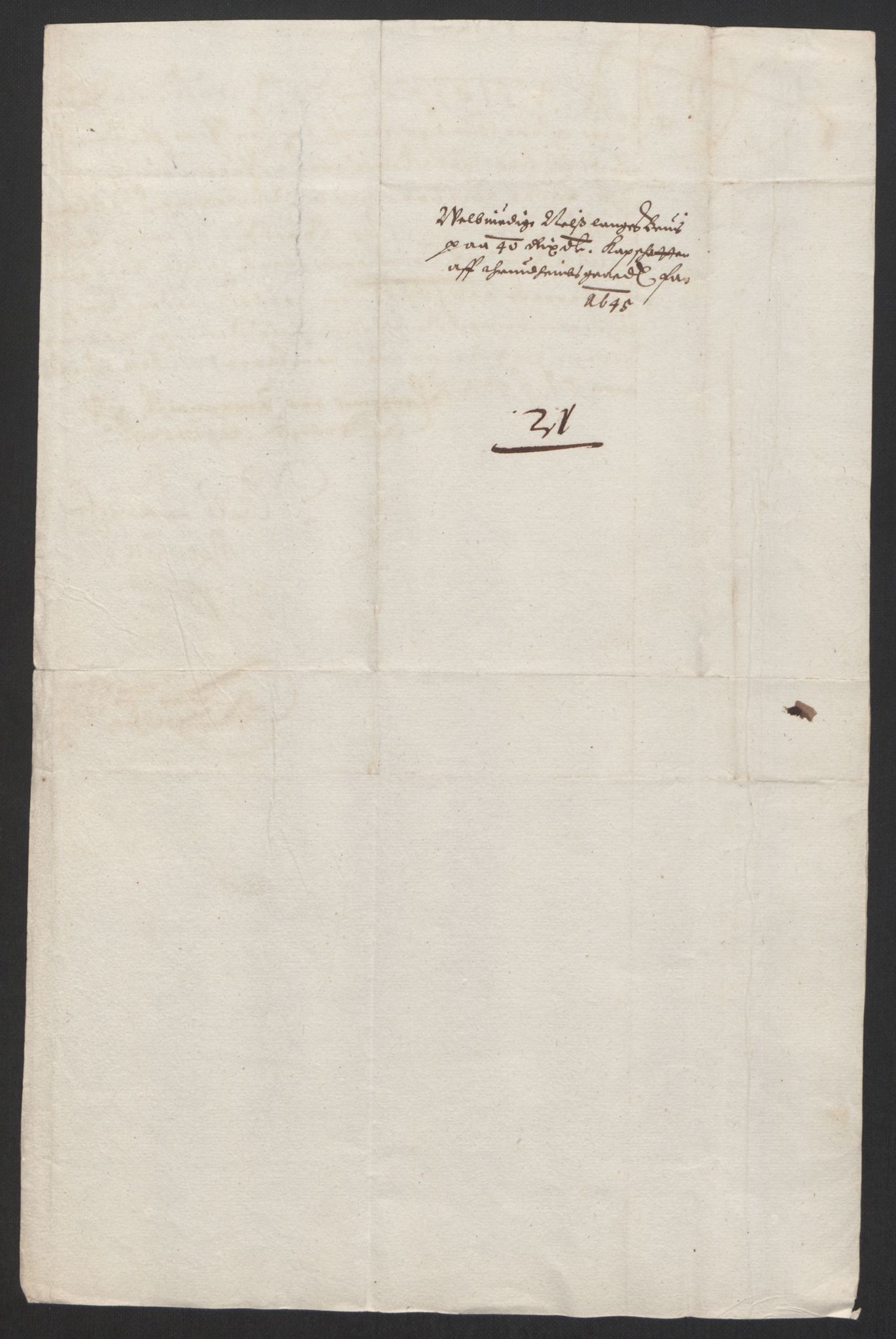 Rentekammeret inntil 1814, Reviderte regnskaper, Byregnskaper, RA/EA-4066/R/Rs/L0504: [S1] Kontribusjonsregnskap, 1631-1684, p. 36