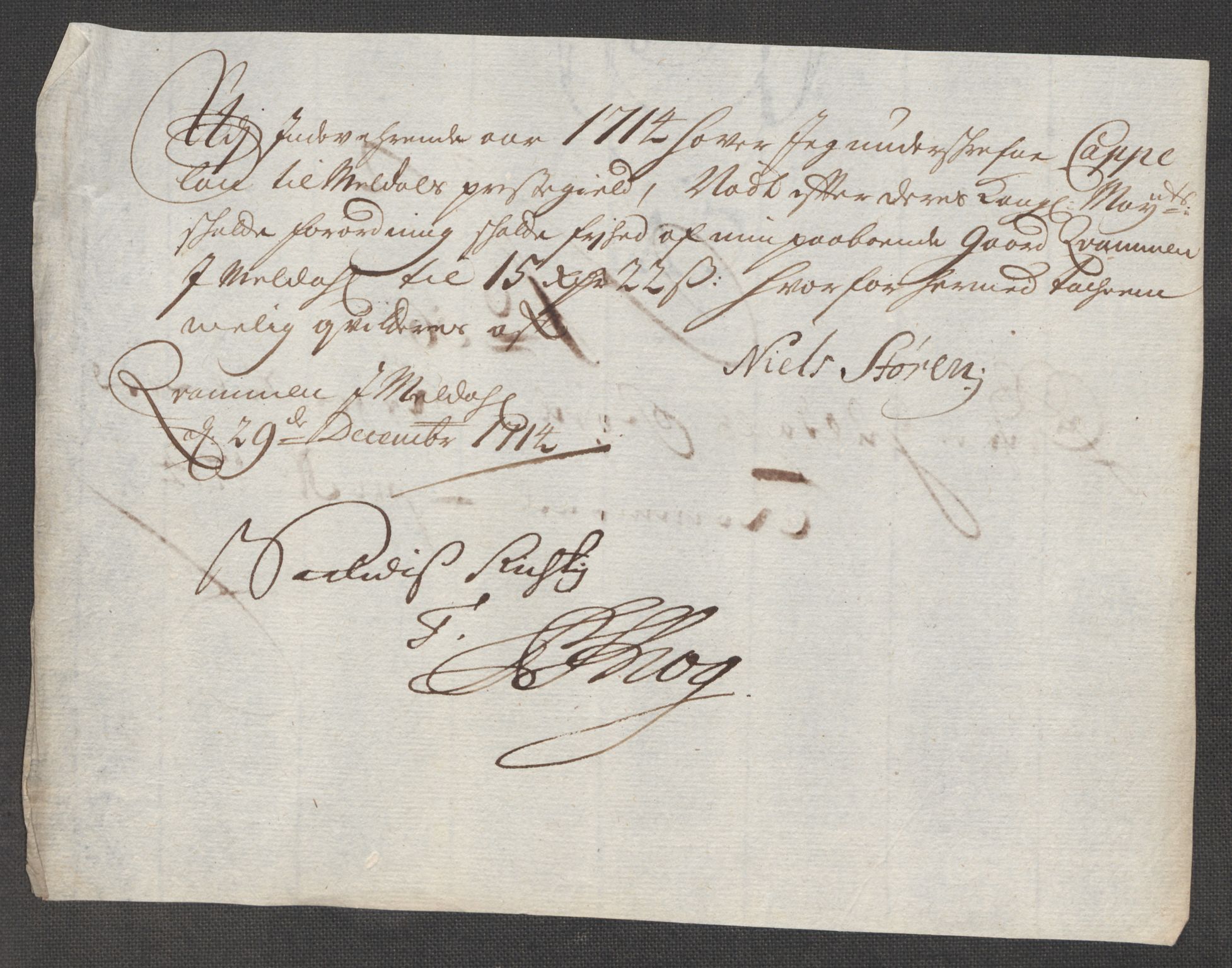 Rentekammeret inntil 1814, Reviderte regnskaper, Fogderegnskap, AV/RA-EA-4092/R60/L3965: Fogderegnskap Orkdal og Gauldal, 1714, p. 394